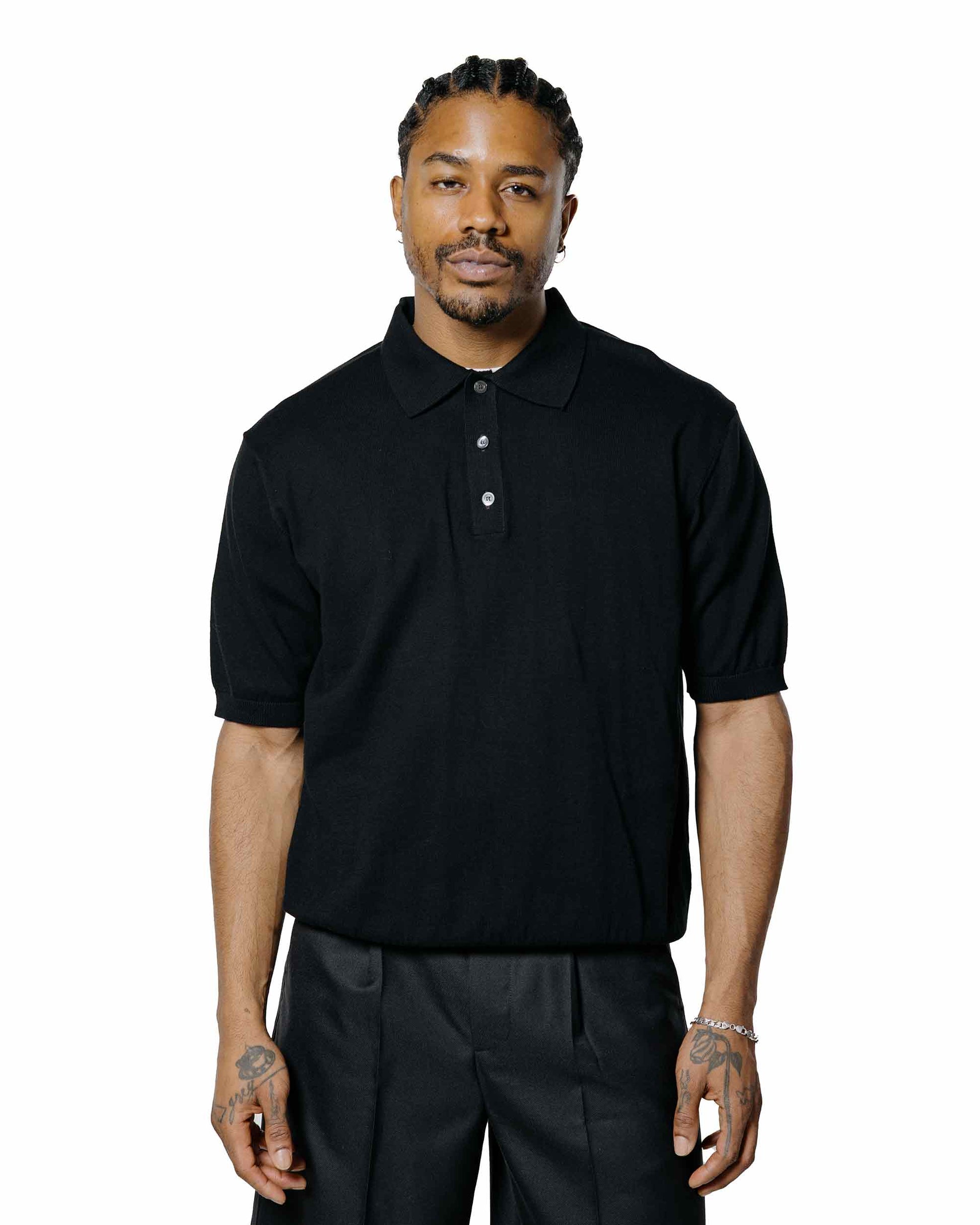 lost & found Another Aspect Another Aspect Another Polo Shirt 3.0 Black