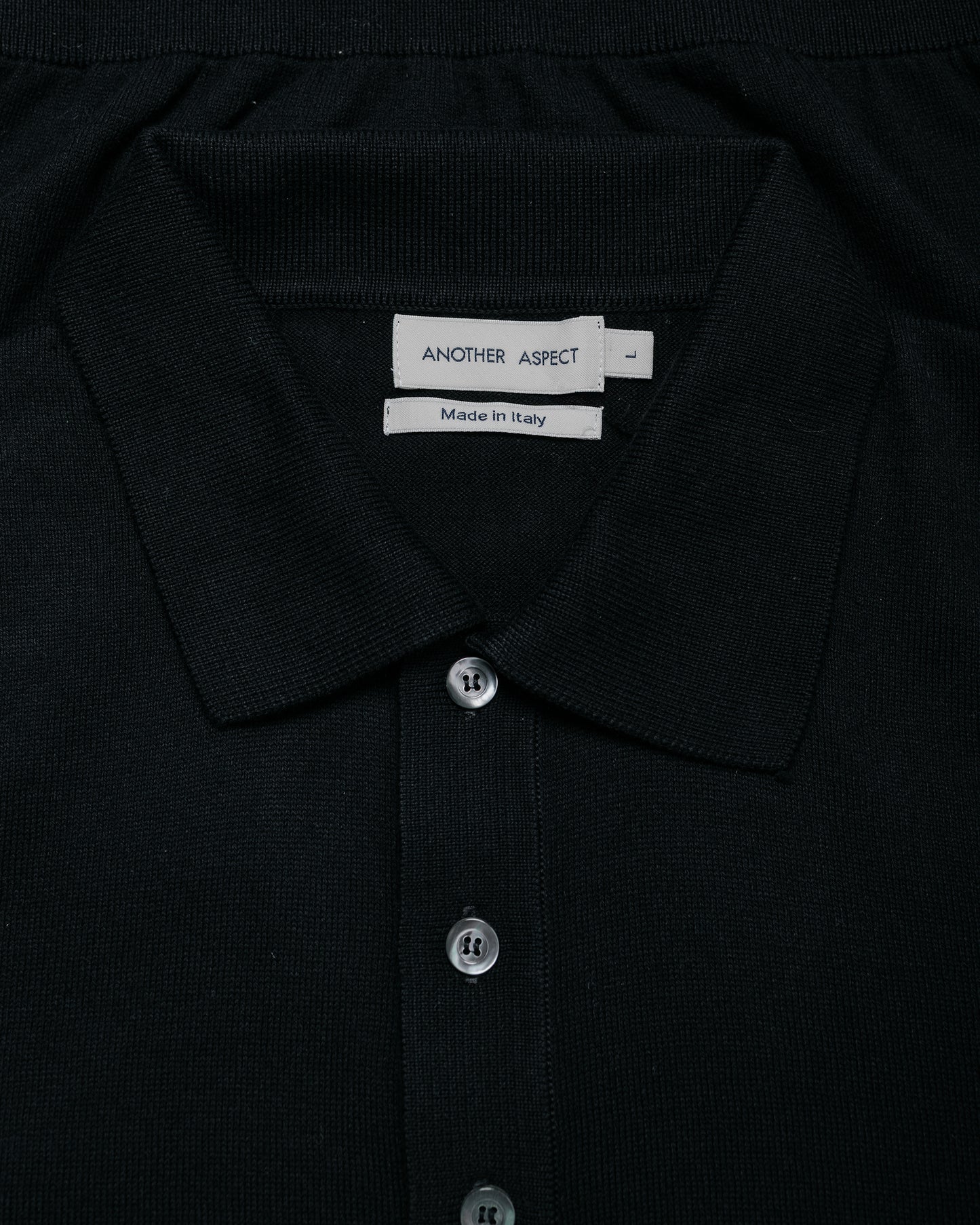 lost & found Another Aspect Another Aspect Another Polo Shirt 3.0 Black