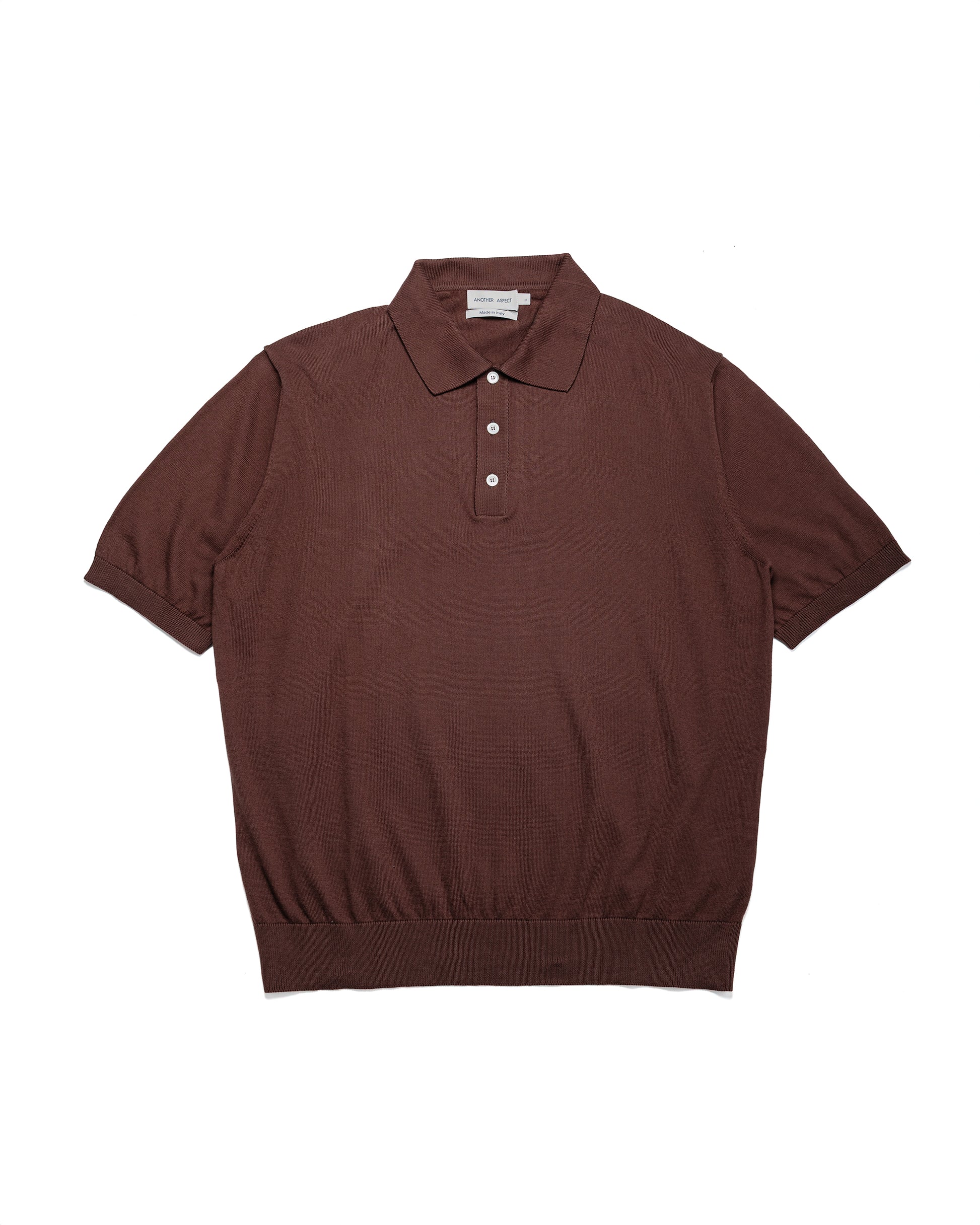lost & found Another Aspect Another Aspect Another Polo Shirt 3.0 Tobacco