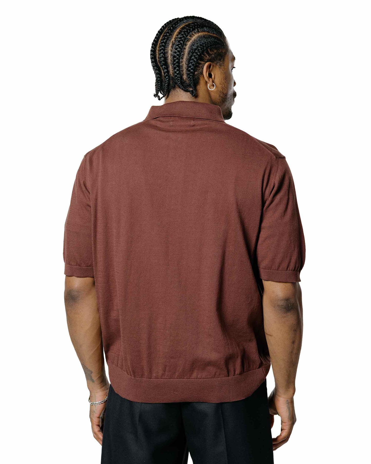 lost & found Another Aspect Another Aspect Another Polo Shirt 3.0 Tobacco