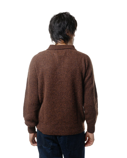 lost & found Another Aspect Another Aspect Another Polo Shirt 4.0 Burnt Brown