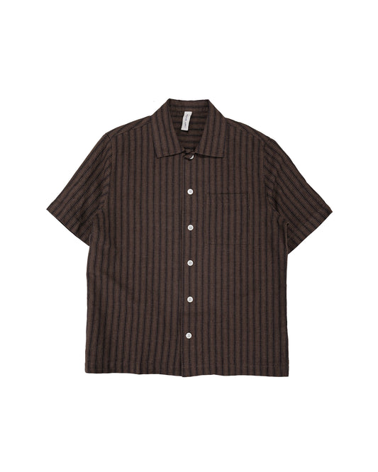 lost & found Another Aspect Another Aspect Another Shirt 2.0 Brown Stripe
