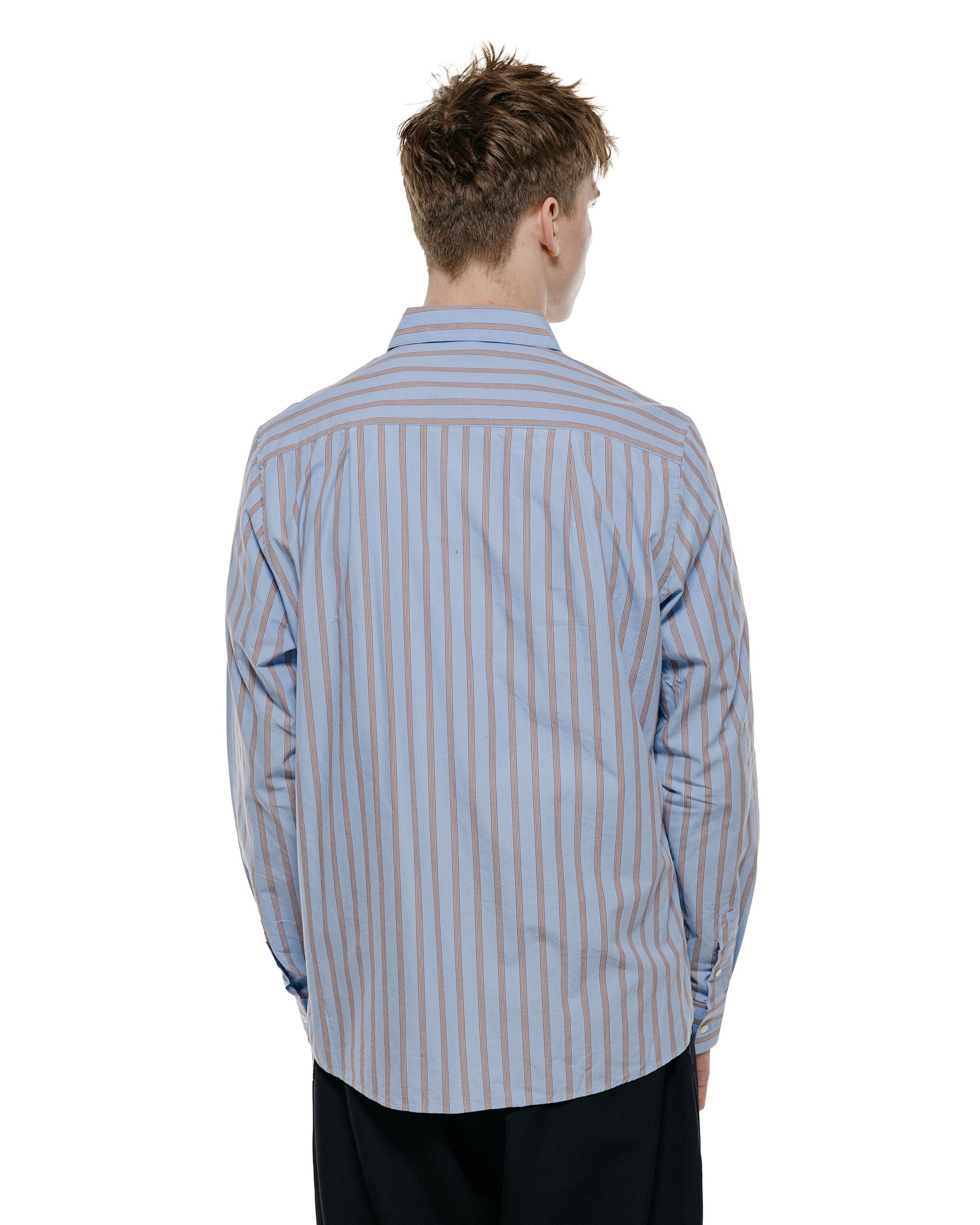 lost & found Another Aspect Another Aspect Another Shirt 3.0 Blue/Brown Stripe