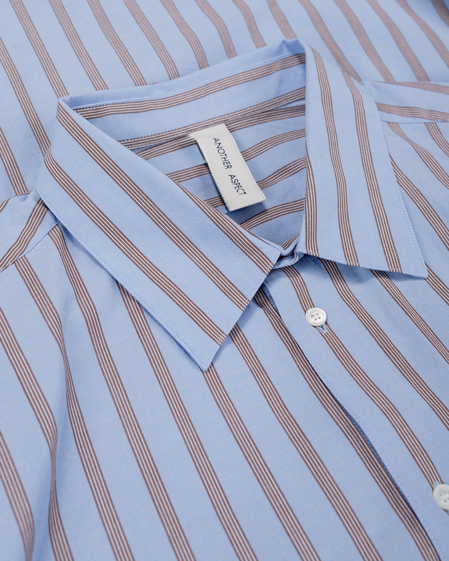 lost & found Another Aspect Another Aspect Another Shirt 3.0 Blue/Brown Stripe