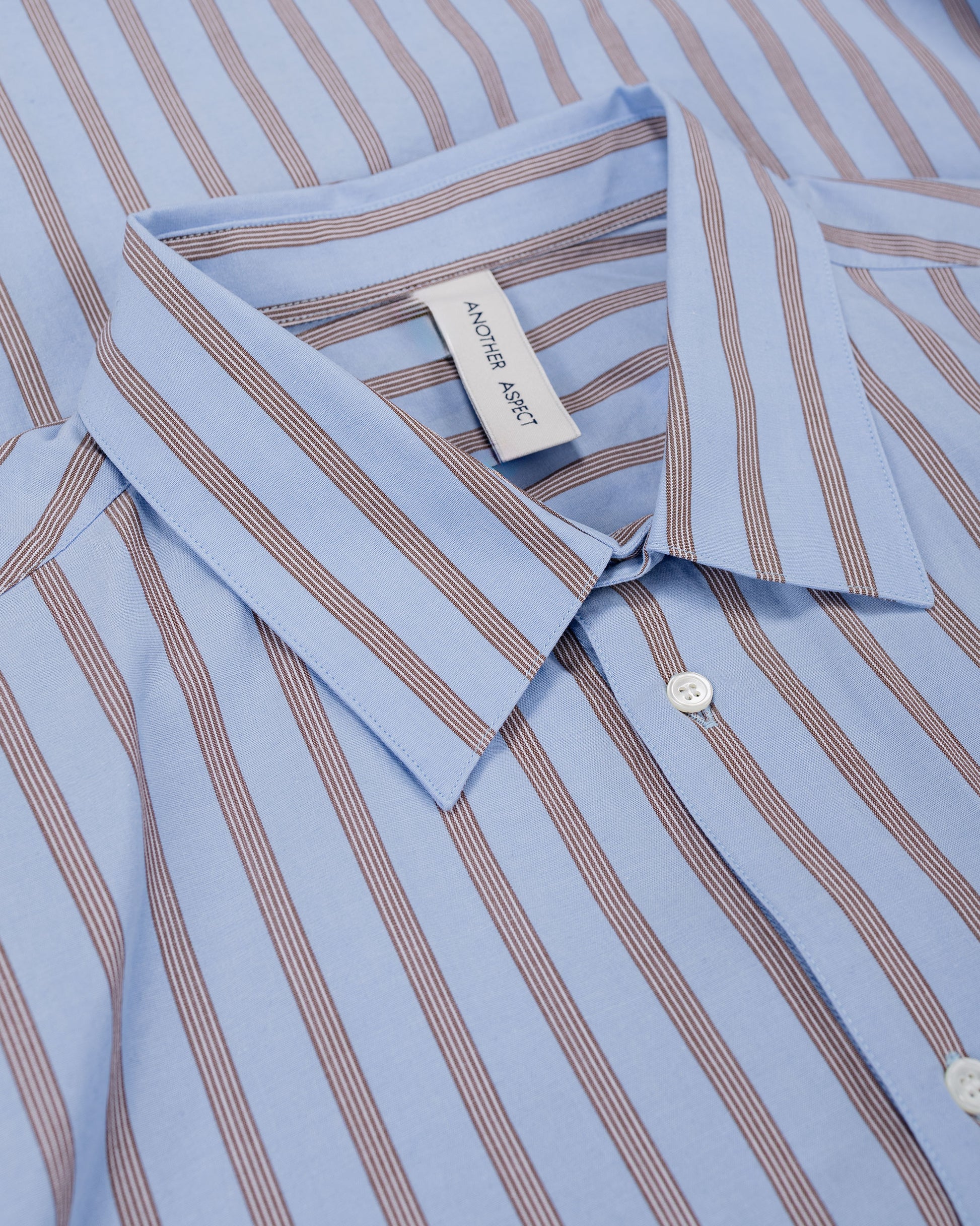 lost & found Another Aspect Another Aspect Another Shirt 3.0 Blue/Brown Stripe