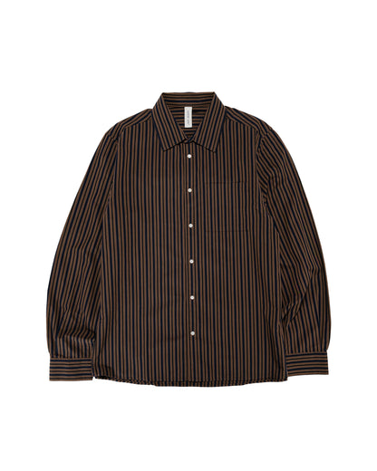 Another Aspect Another Shirt 3.0 Brown/Black Stripe
