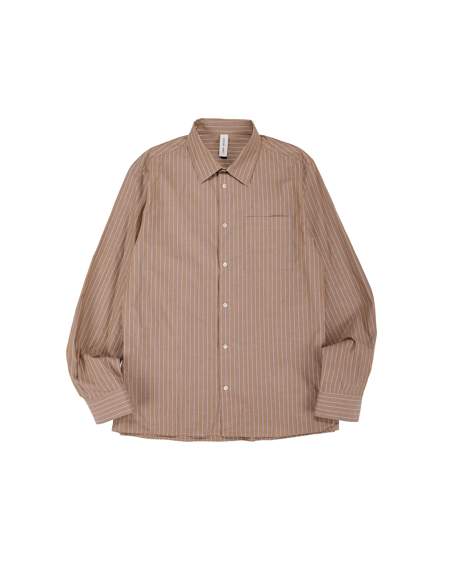 lost & found Another Aspect Another Aspect Another Shirt 3.0 Brown/White Stripe