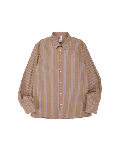 lost & found Another Aspect Another Aspect Another Shirt 3.0 Brown/White Stripe