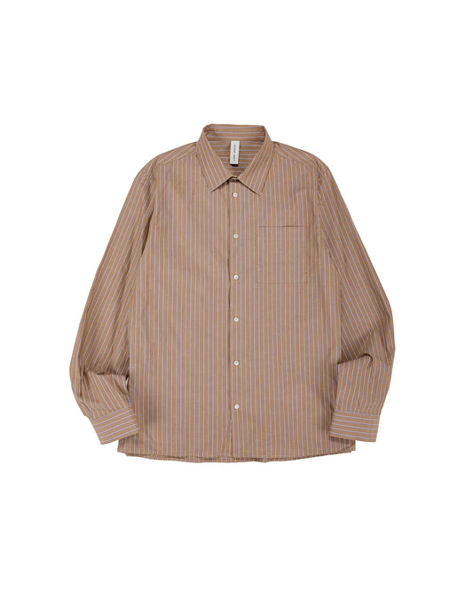 lost & found Another Aspect Another Aspect Another Shirt 3.0 Brown/White Stripe