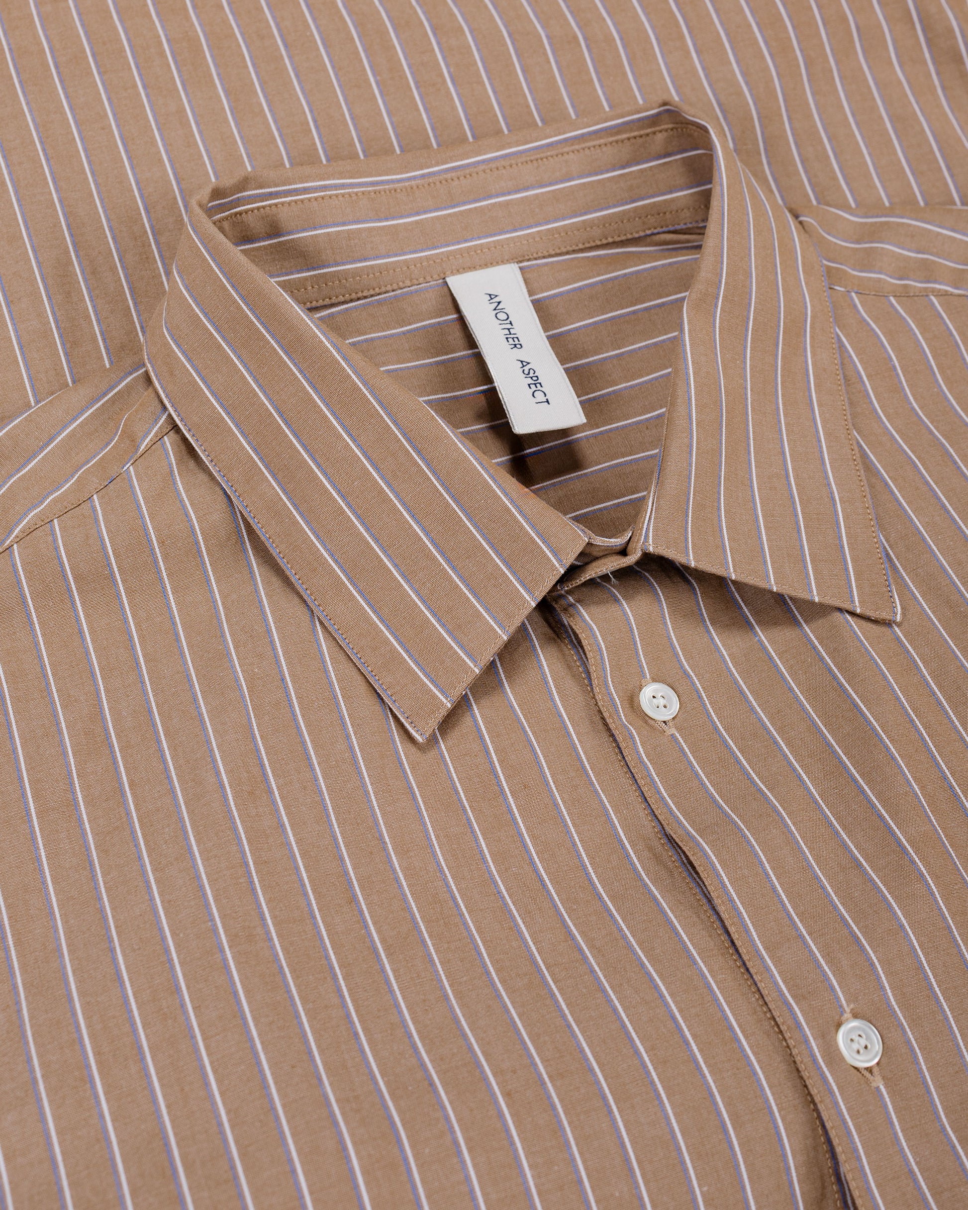 lost & found Another Aspect Another Aspect Another Shirt 3.0 Brown/White Stripe