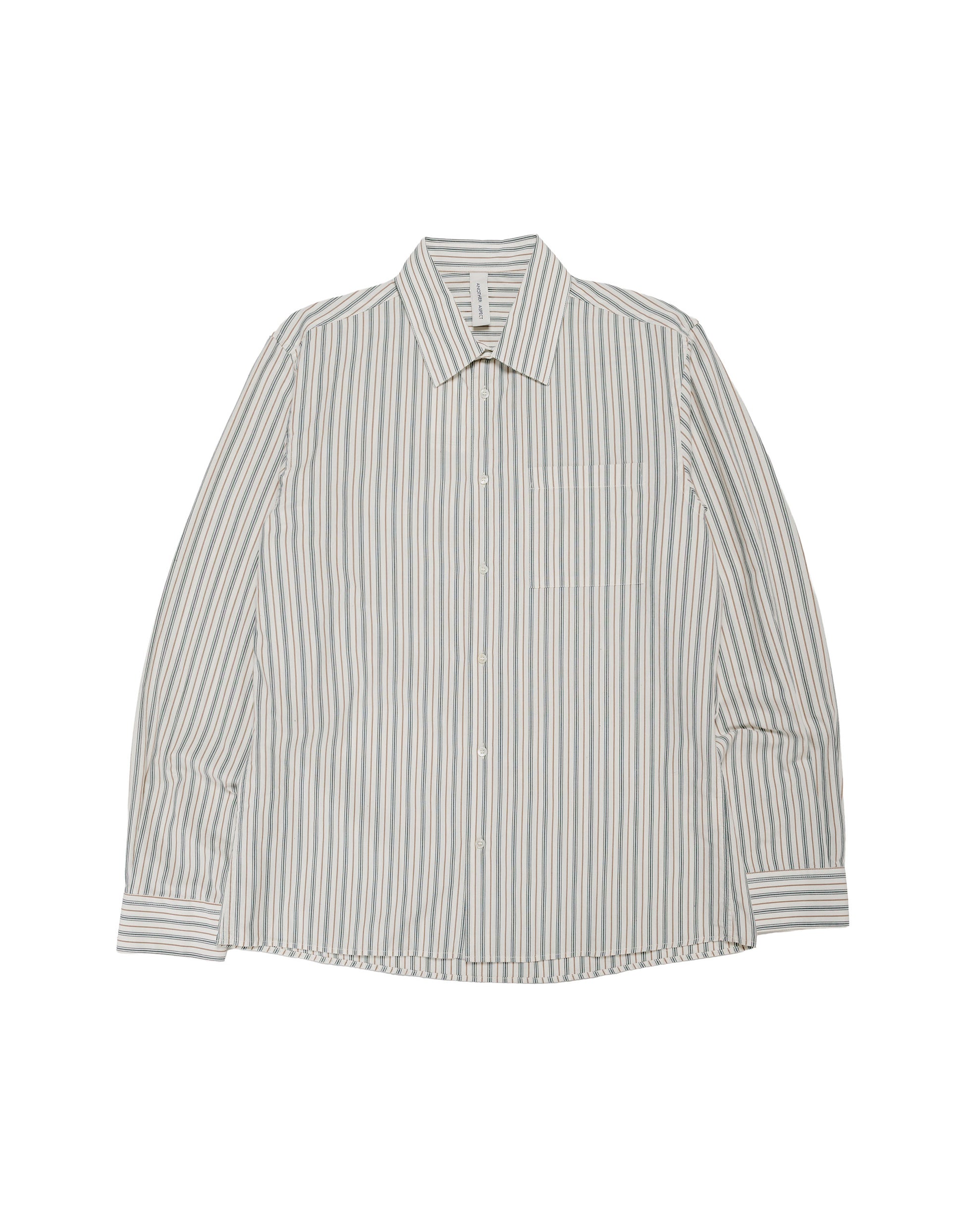 lost & found Another Aspect Another Aspect Another Shirt 3.0 Small Green Stripe