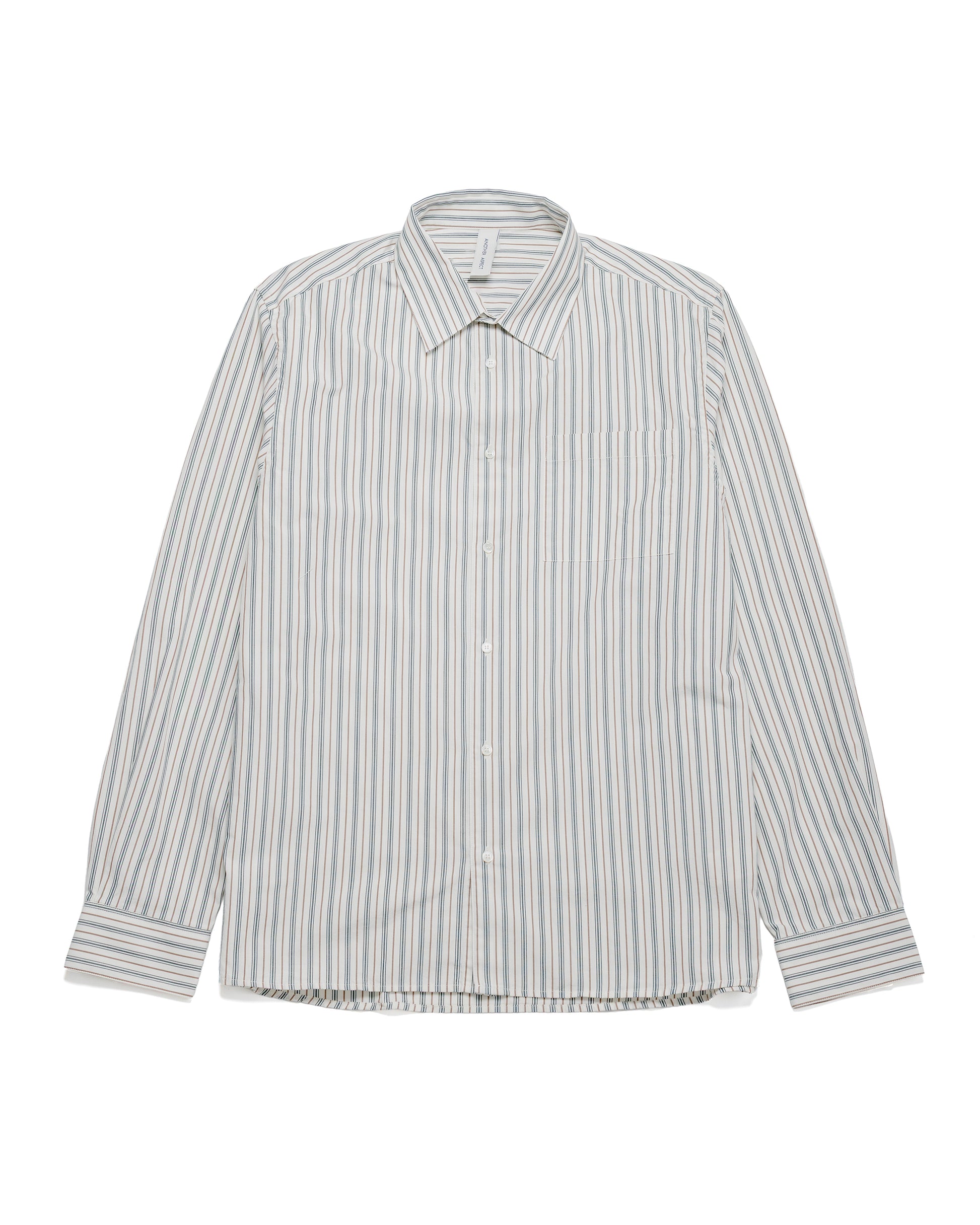 lost & found Another Aspect Another Aspect Another Shirt 3.0 Small Green Stripe