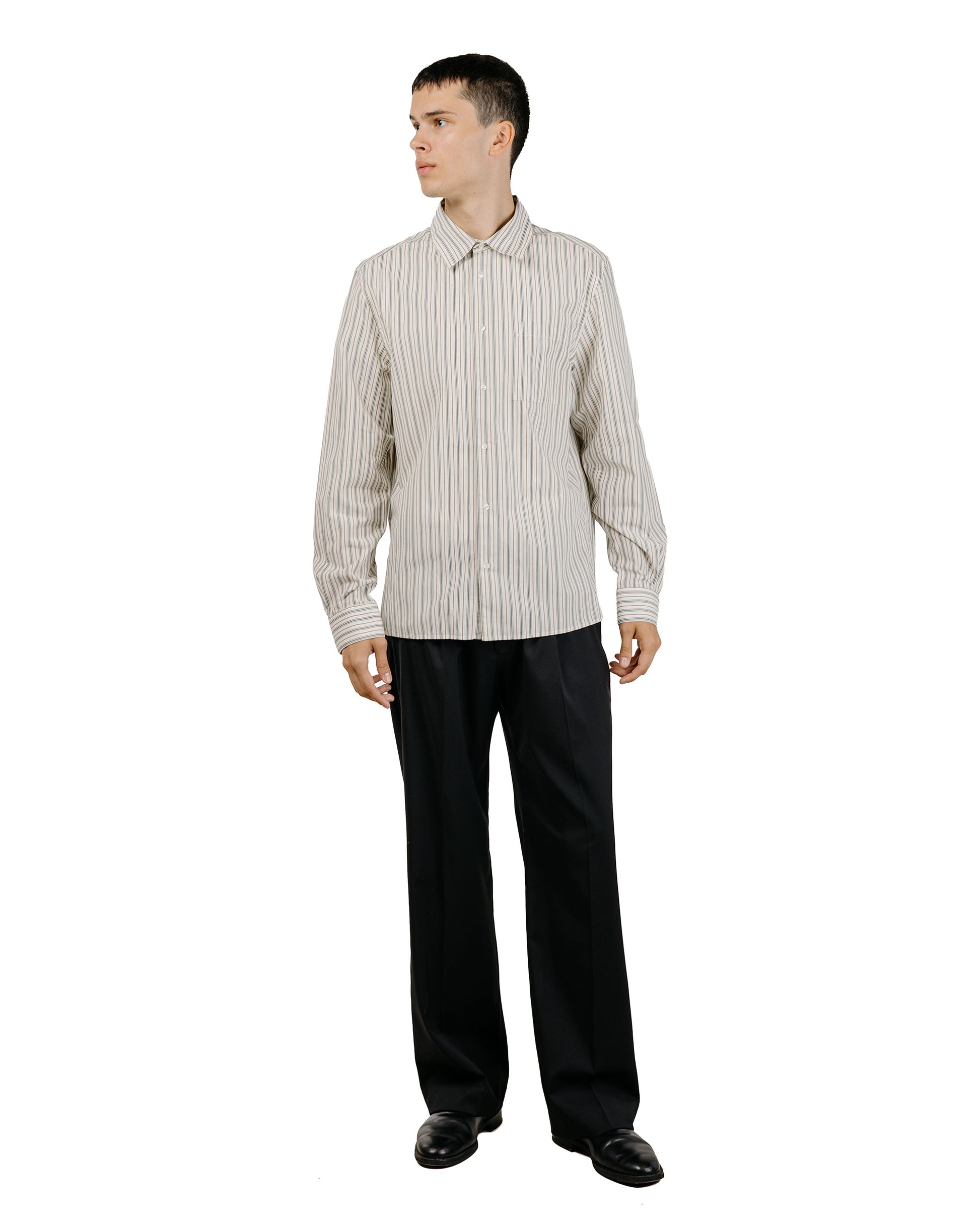 lost & found Another Aspect Another Aspect Another Shirt 3.0 Small Green Stripe