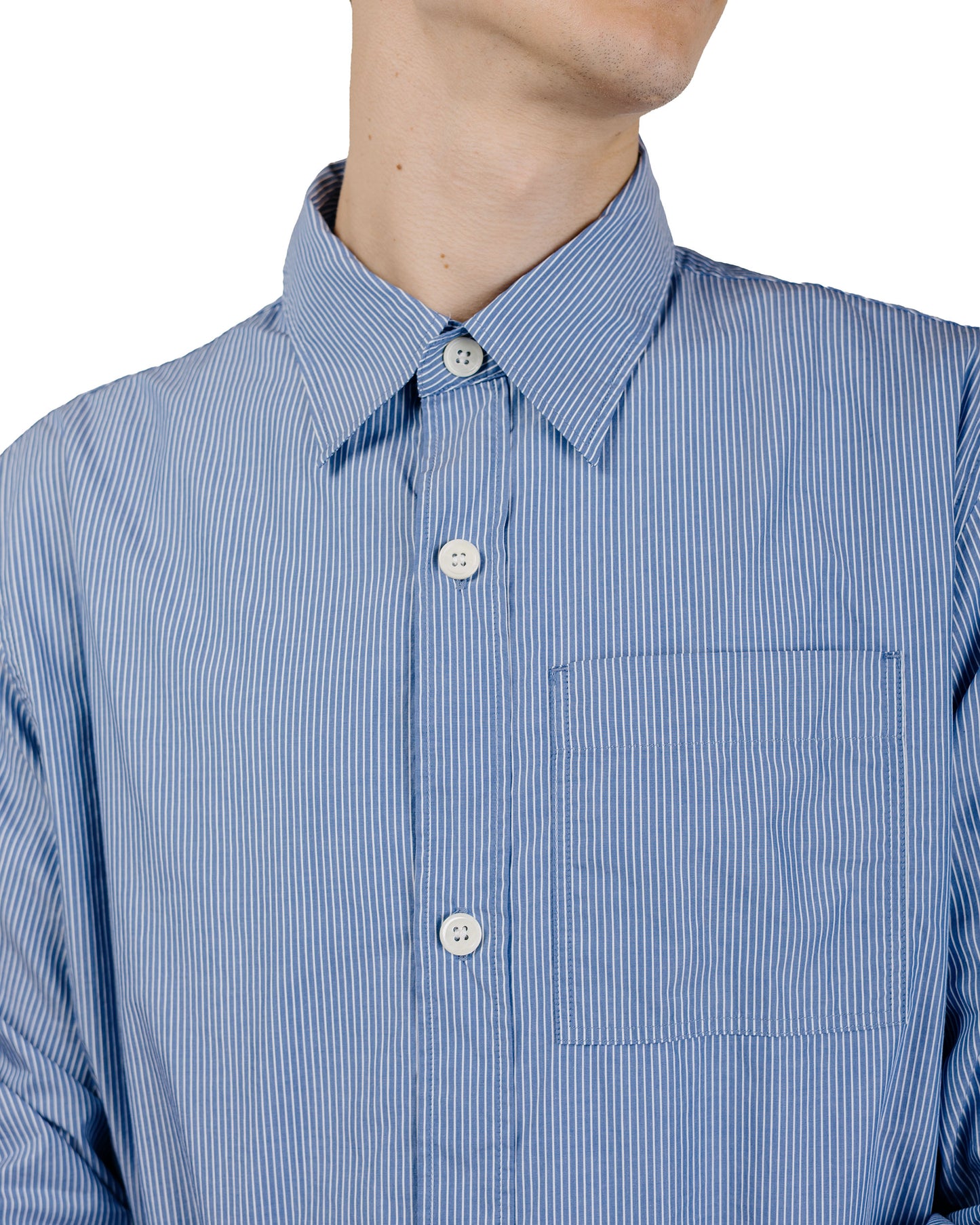 Another Aspect Another Shirt 4.0 Blue/White Stripe