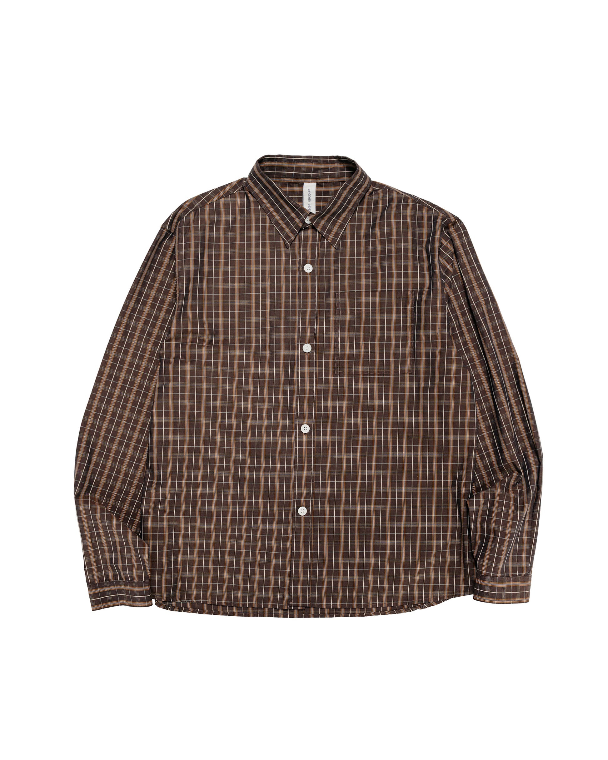 Another Aspect Another Shirt 4.0 Brown Check