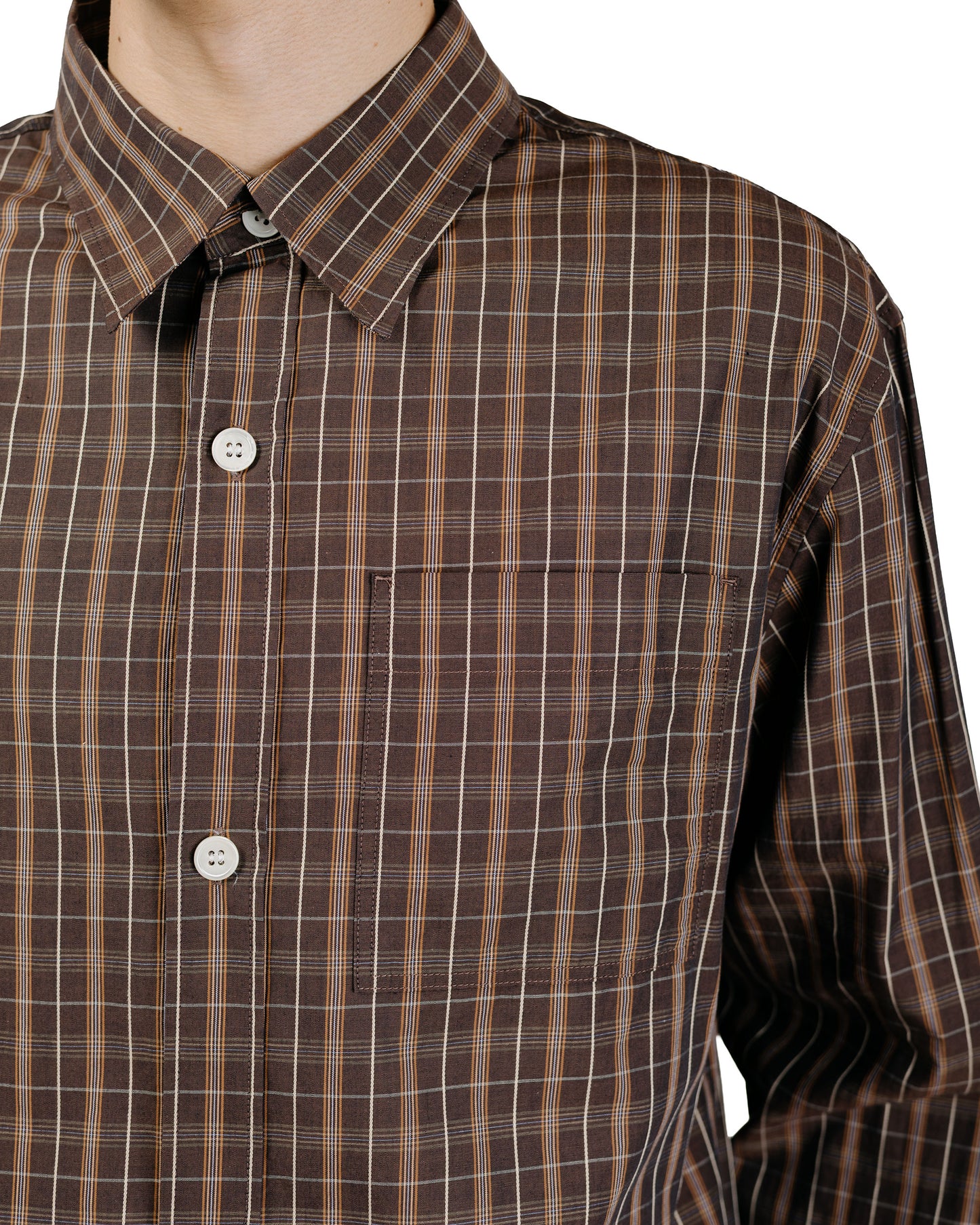 Another Aspect Another Shirt 4.0 Brown Check