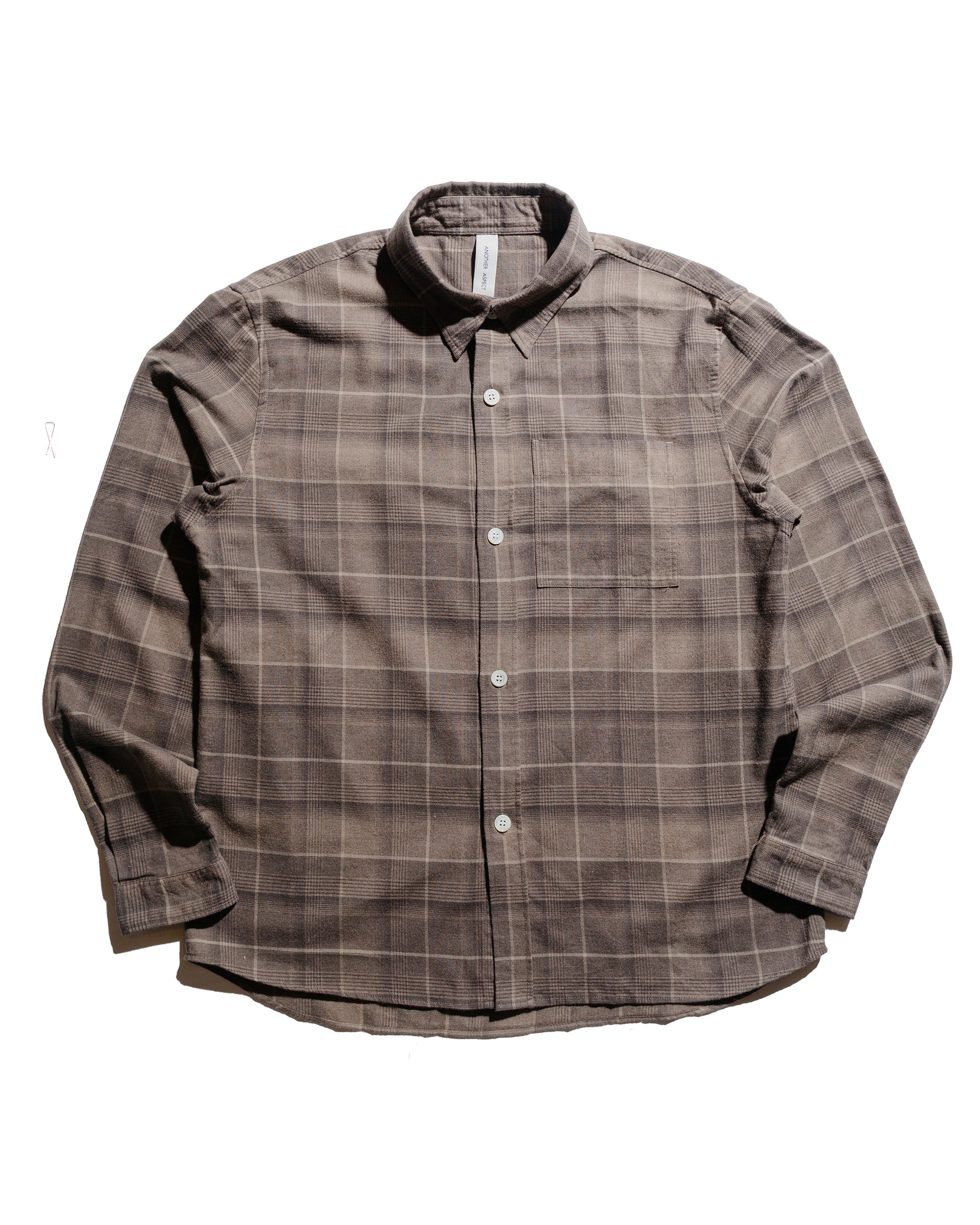 lost & found Another Aspect Another Aspect Another Shirt 4.0 Light Brown Check