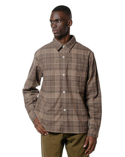 lost & found Another Aspect Another Aspect Another Shirt 4.0 Light Brown Check
