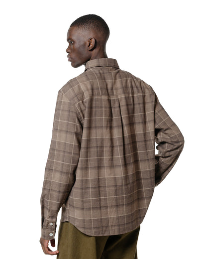 lost & found Another Aspect Another Aspect Another Shirt 4.0 Light Brown Check