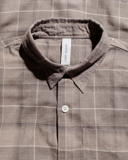 lost & found Another Aspect Another Aspect Another Shirt 4.0 Light Brown Check