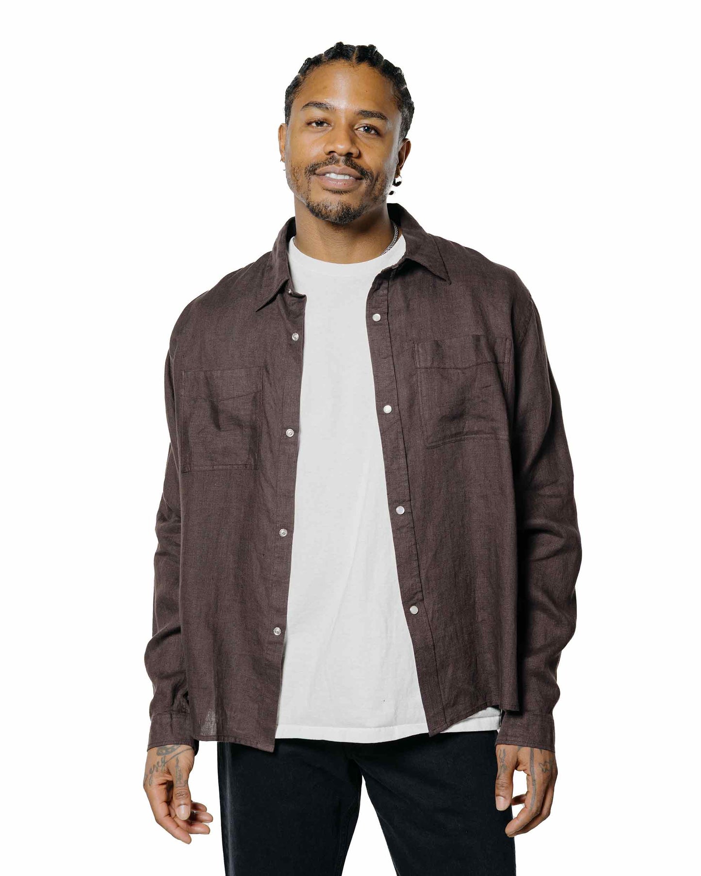 lost & found Another Aspect Another Aspect Another Shirt 5.0 Brown