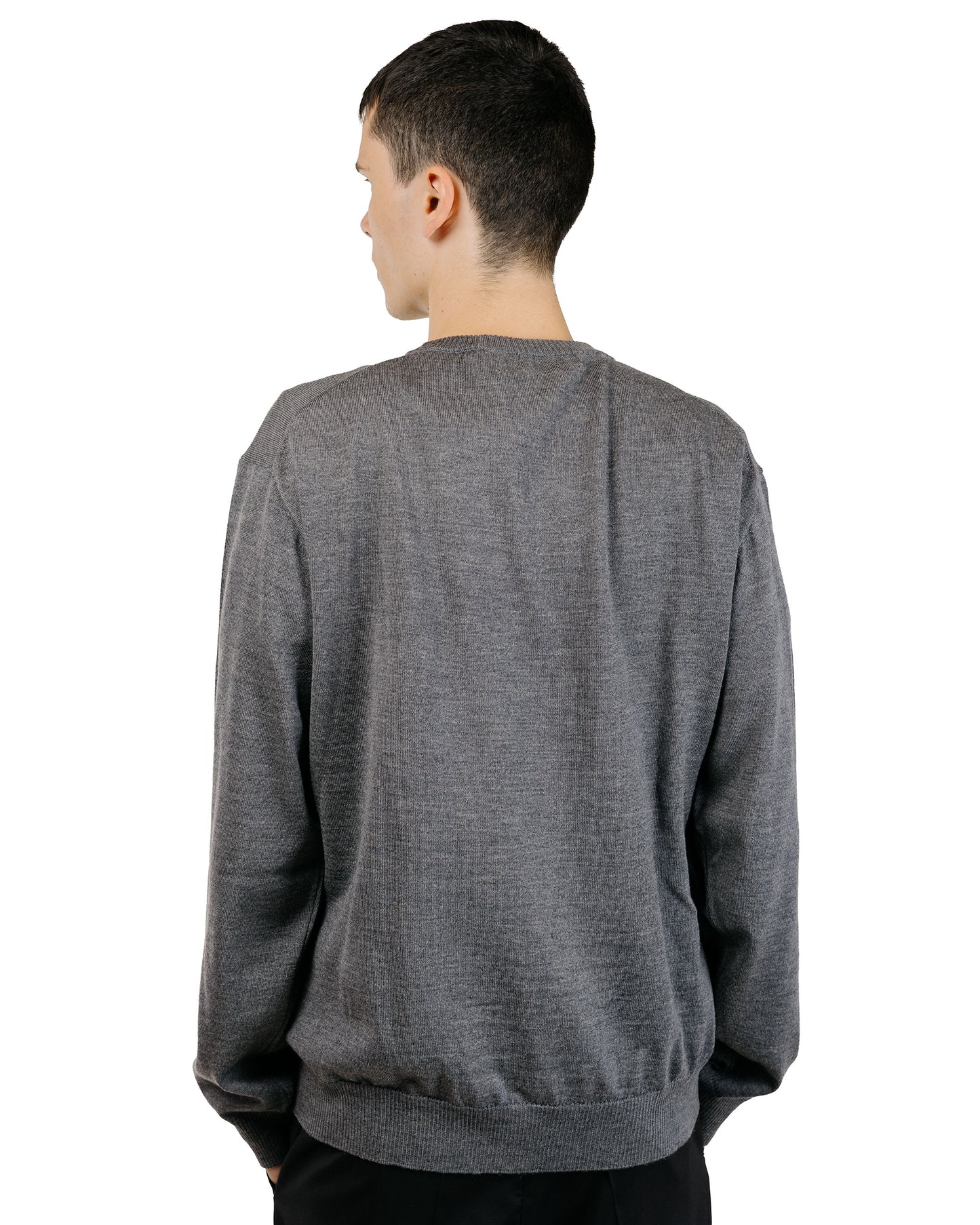 Another Aspect Another Sweater 5.0 Grey Melange