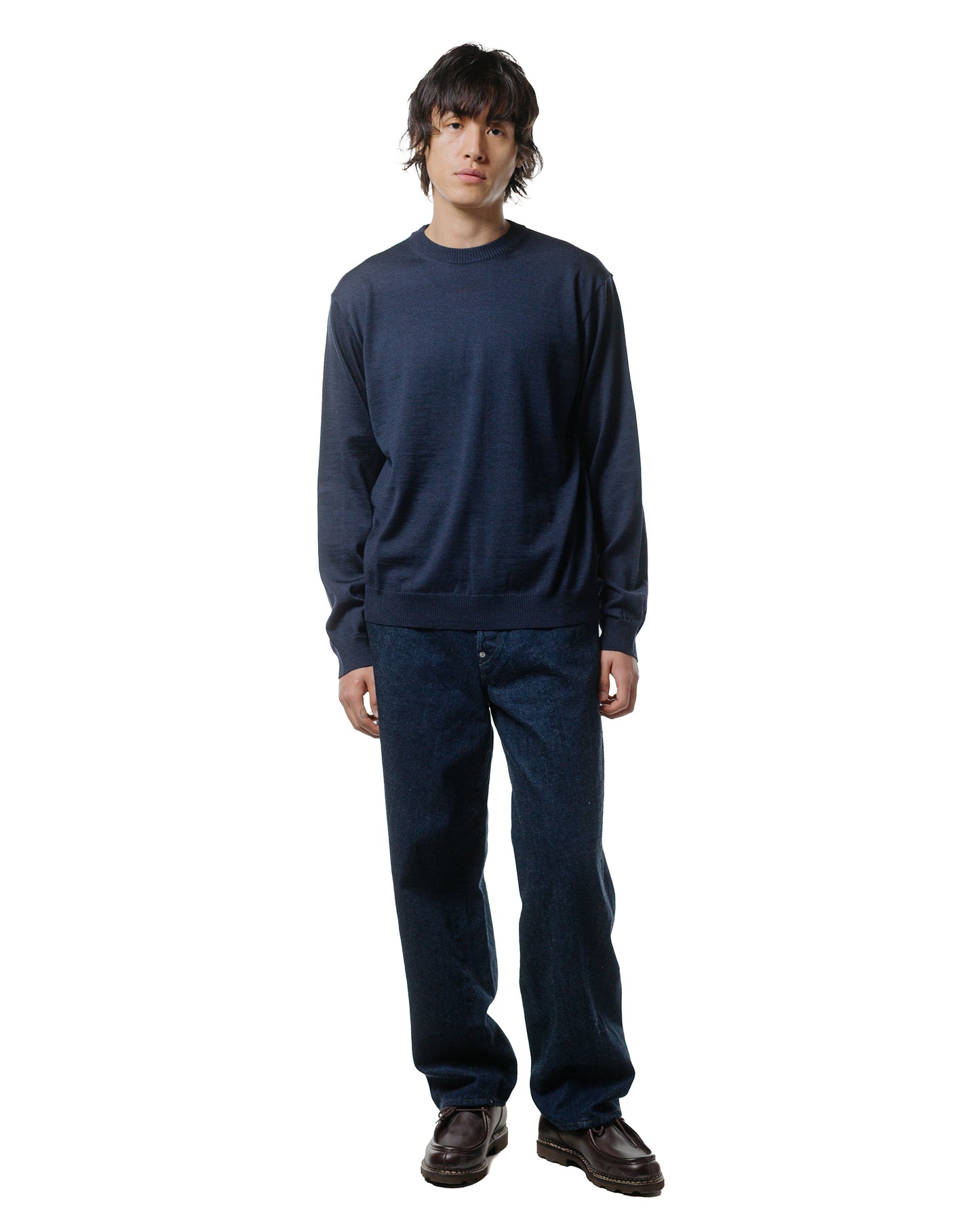 lost & found Another Aspect Another Aspect Another Sweater 5.0 Night Sky Navy
