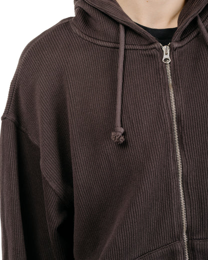Another Aspect Another Zip Hoodie 1.0 Dark Brown