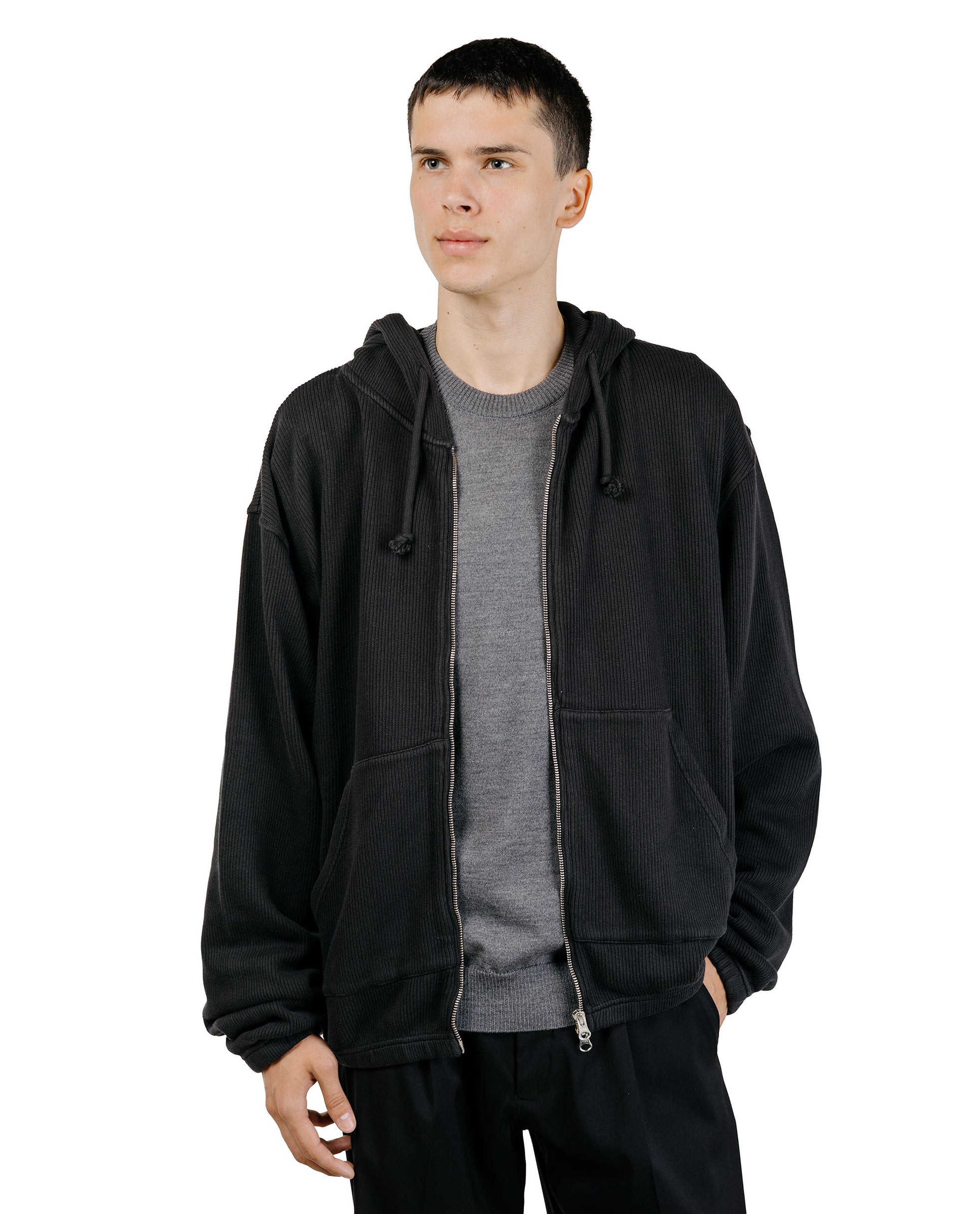 Another Aspect Another Zip Hoodie 1.0 Jet Black