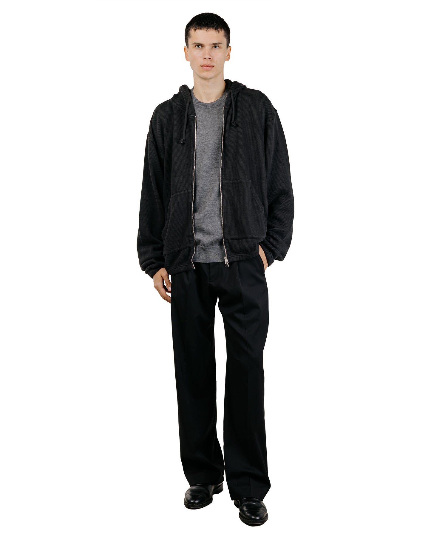 Another Aspect Another Zip Hoodie 1.0 Jet Black