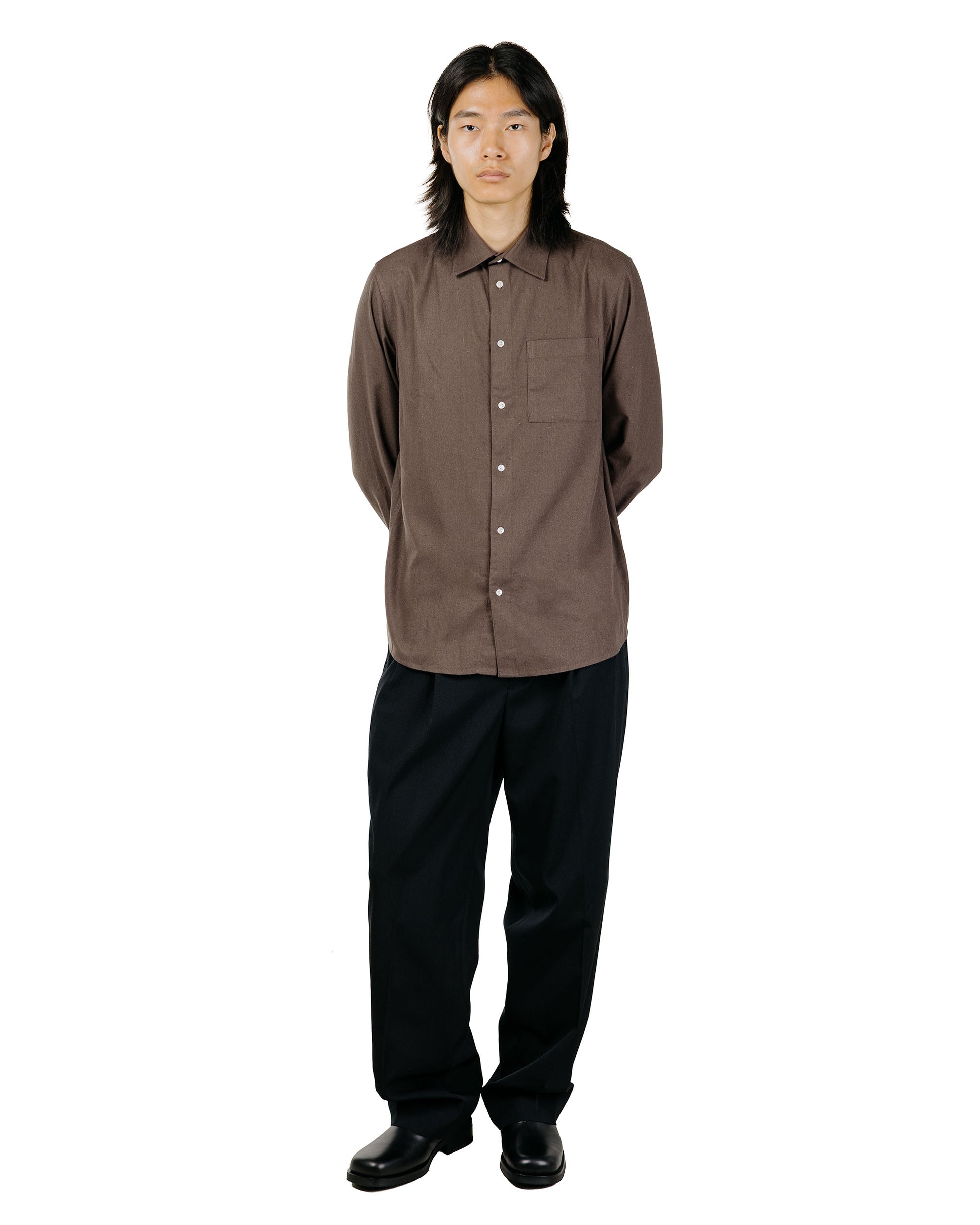 Another Aspect Lost & Found Another Shirt 3.0 Brown