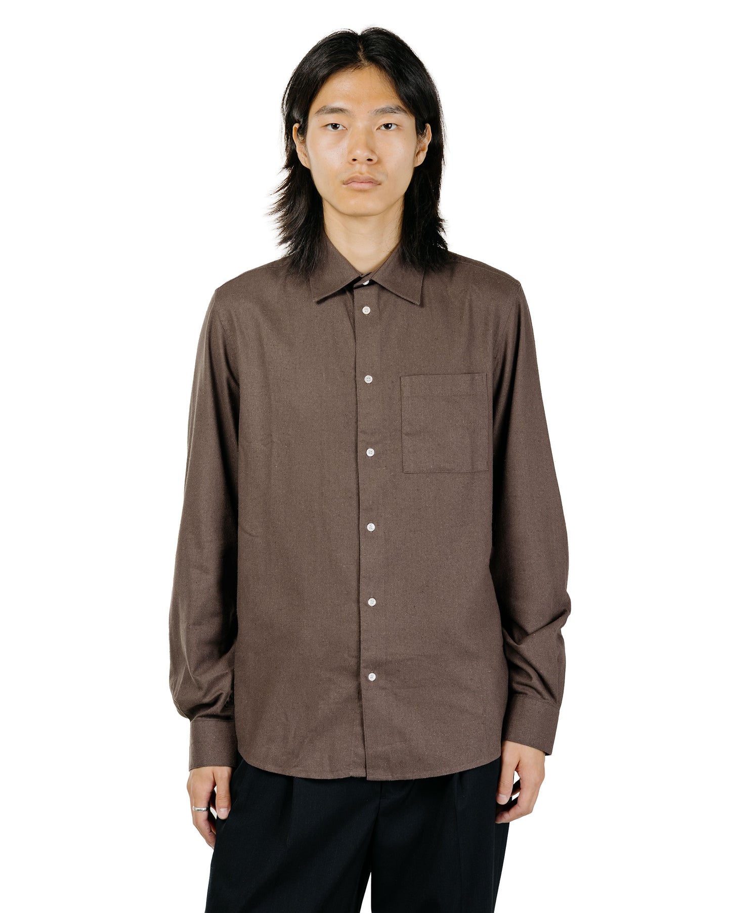 Another Aspect Lost & Found Another Shirt 3.0 Brown