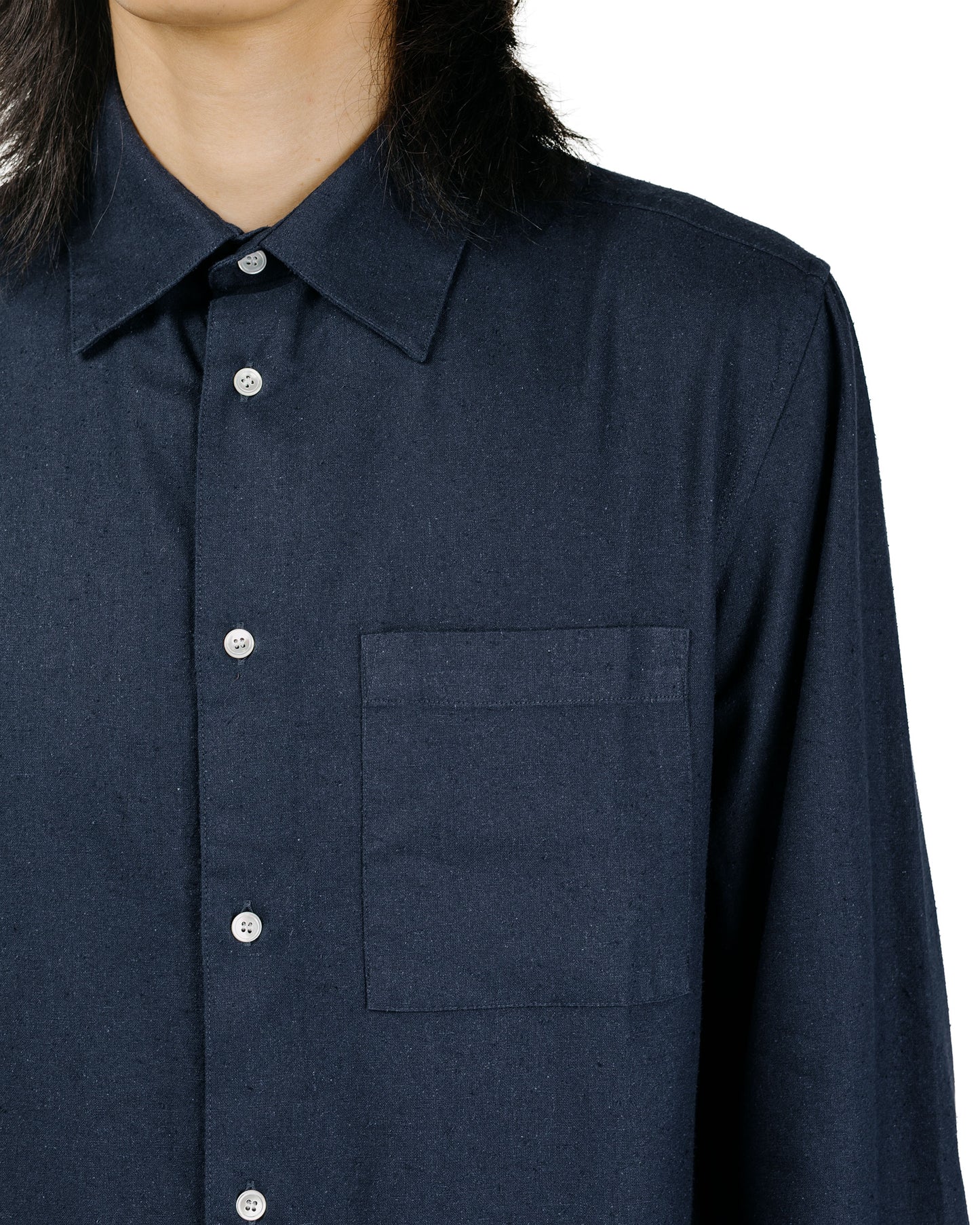 Another Aspect Lost & Found Another Shirt 3.0 Night Sky Navy