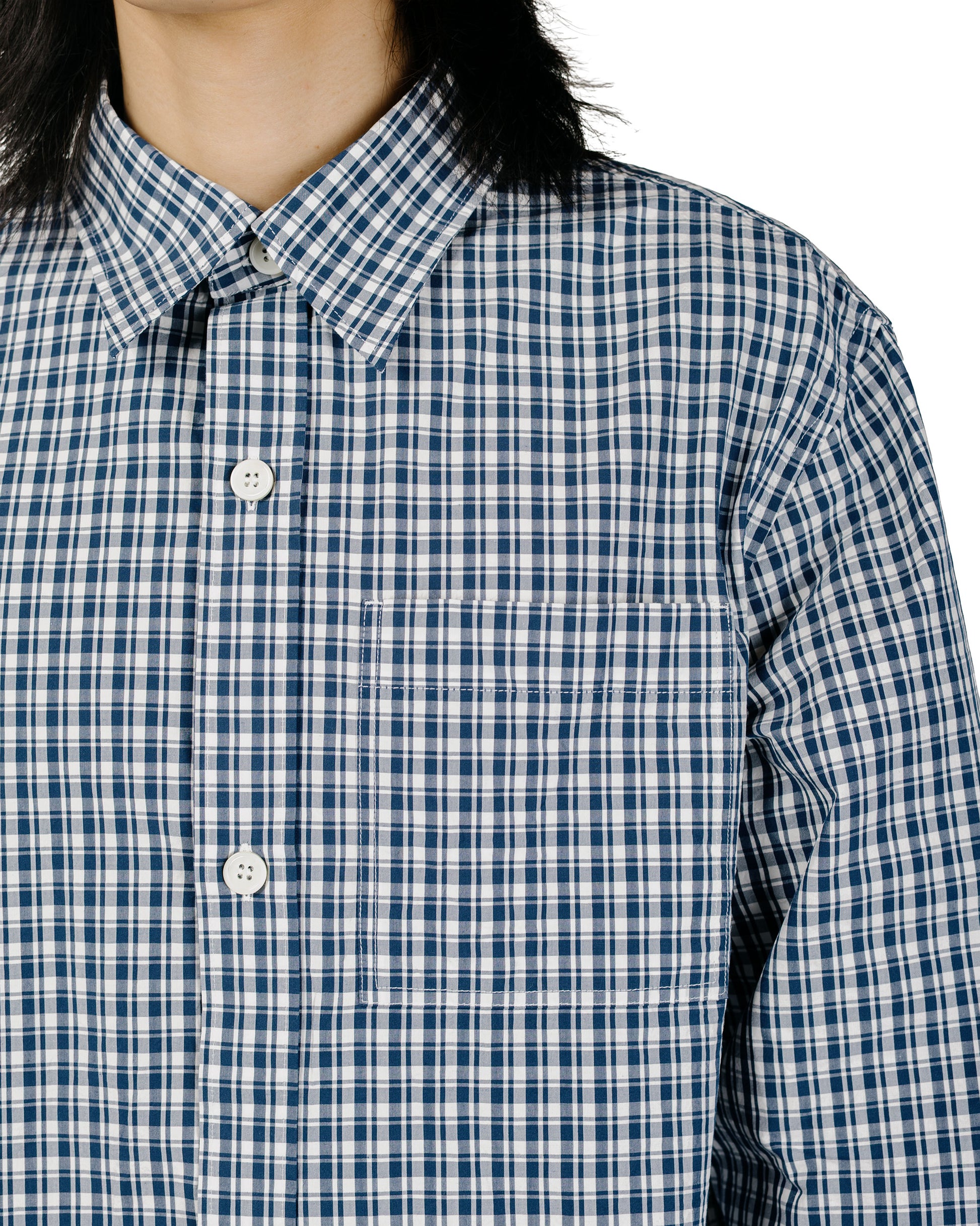 Another Aspect Lost & Found Another Shirt 4.0 Blue Check
