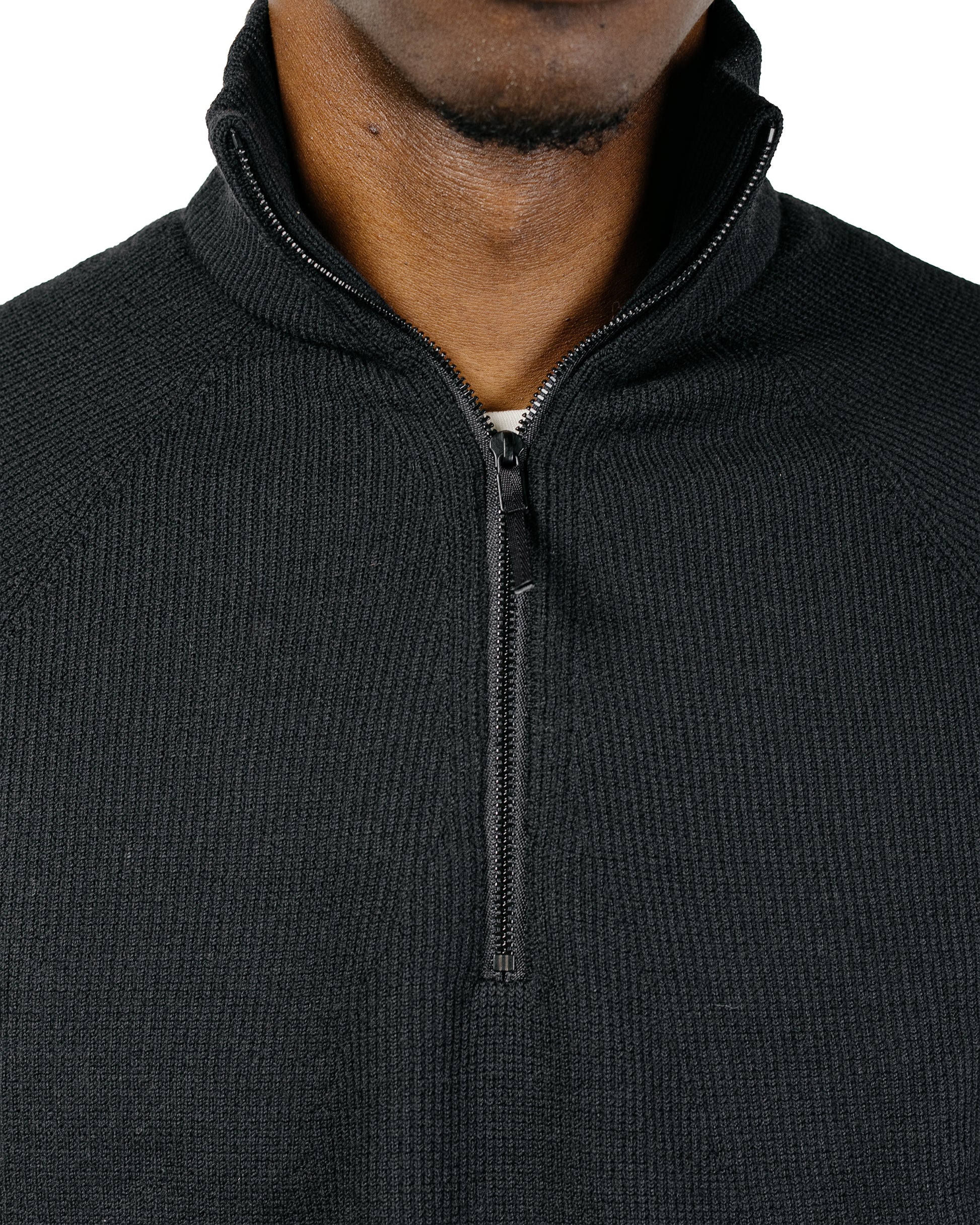 Arc'teryx Veilance Conic Wool Half Zip Neck Black