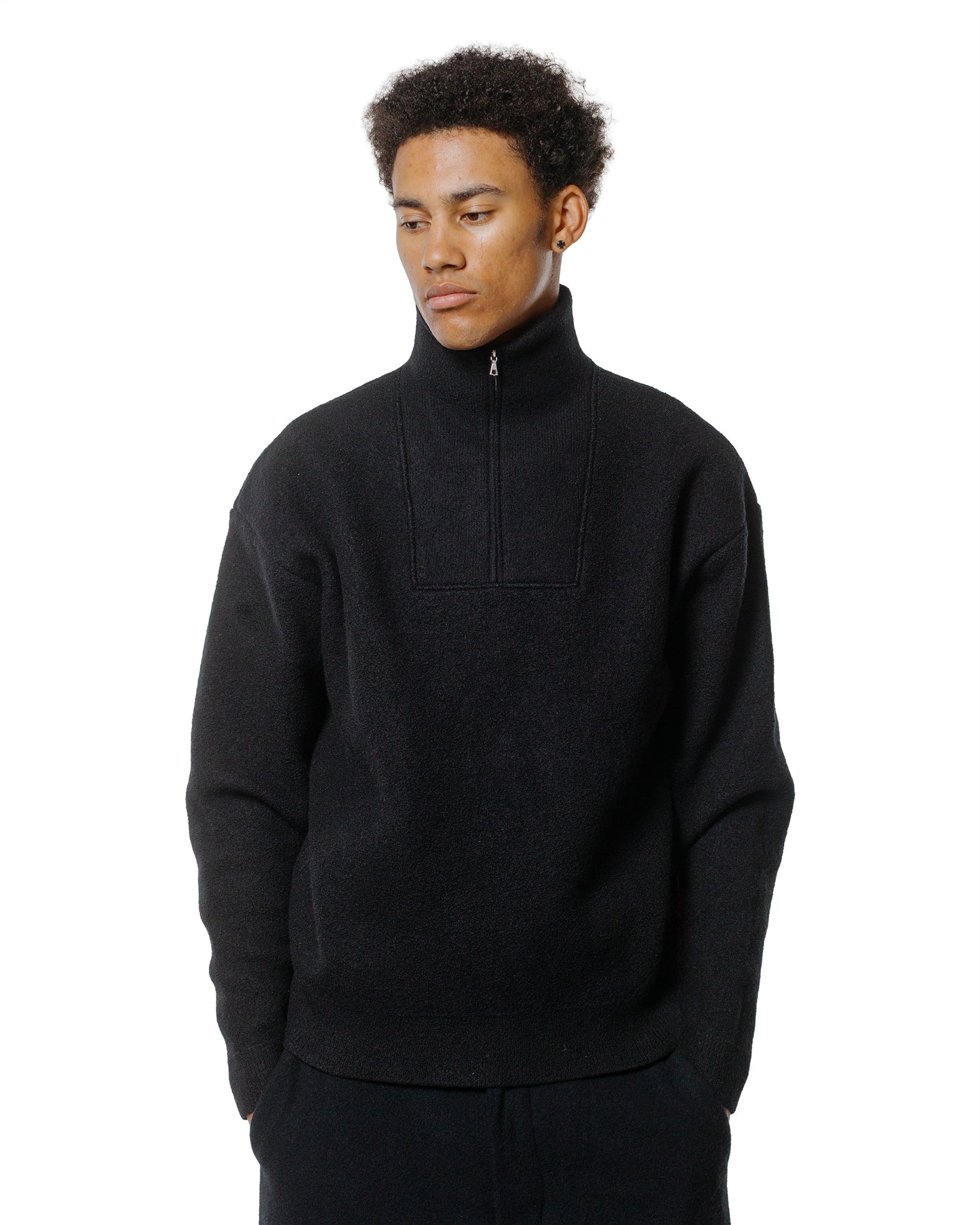 lost & found Arpenteur Arpenteur Cam Felted Wool Black