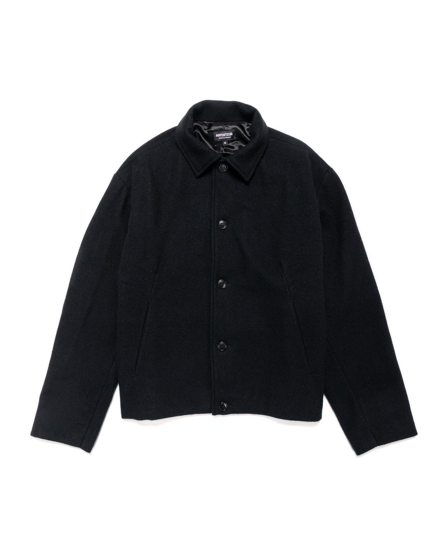 lost & found Arpenteur Arpenteur Lux J 120s Shaggy Wool Black