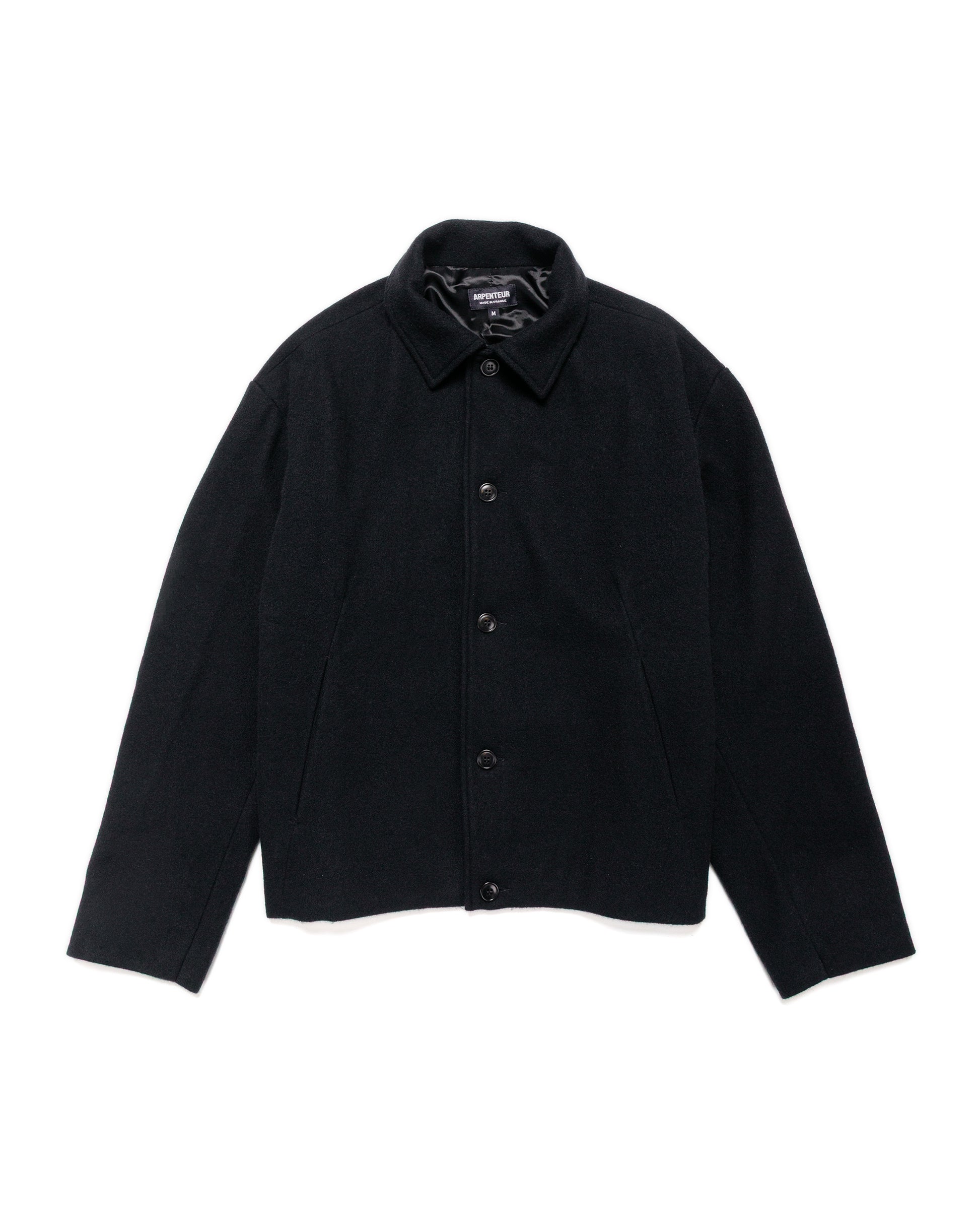lost & found Arpenteur Arpenteur Lux J 120s Shaggy Wool Black