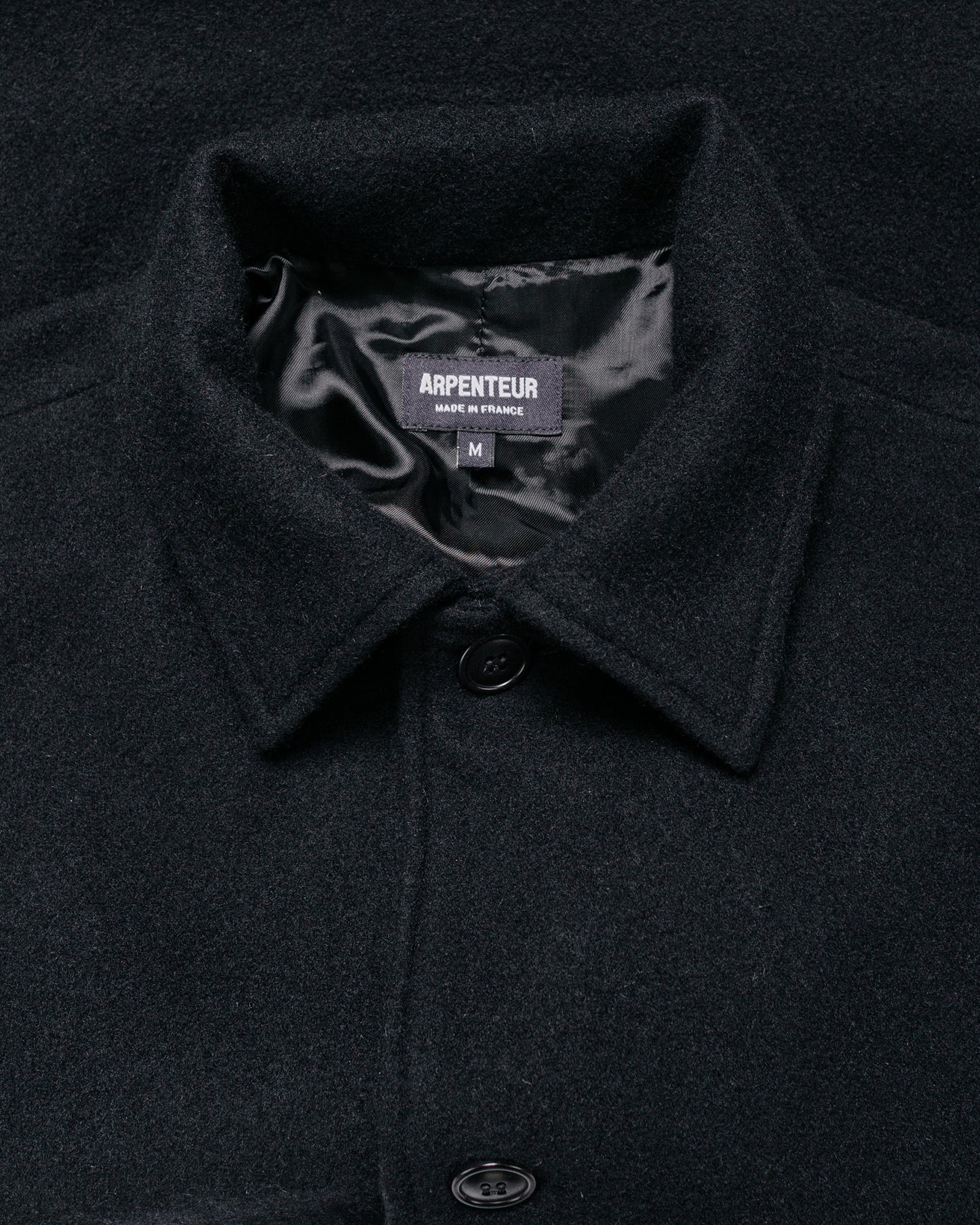 lost & found Arpenteur Arpenteur Lux J 120s Shaggy Wool Black
