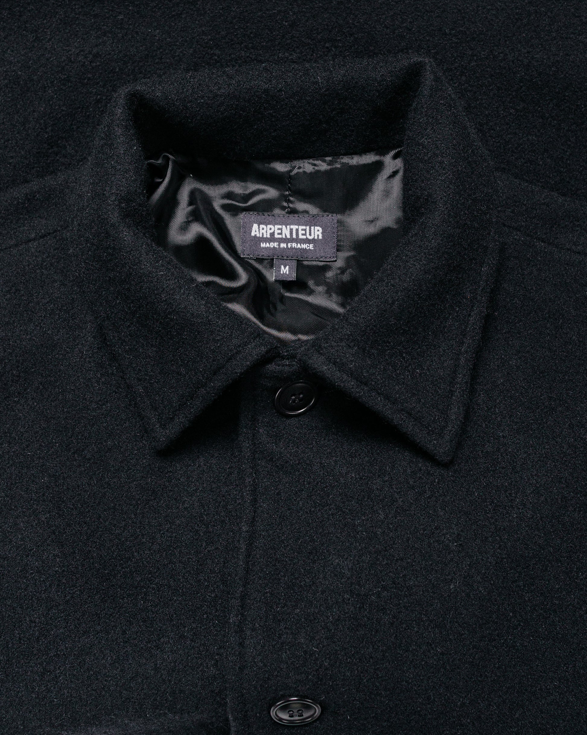 lost & found Arpenteur Arpenteur Lux J 120s Shaggy Wool Black