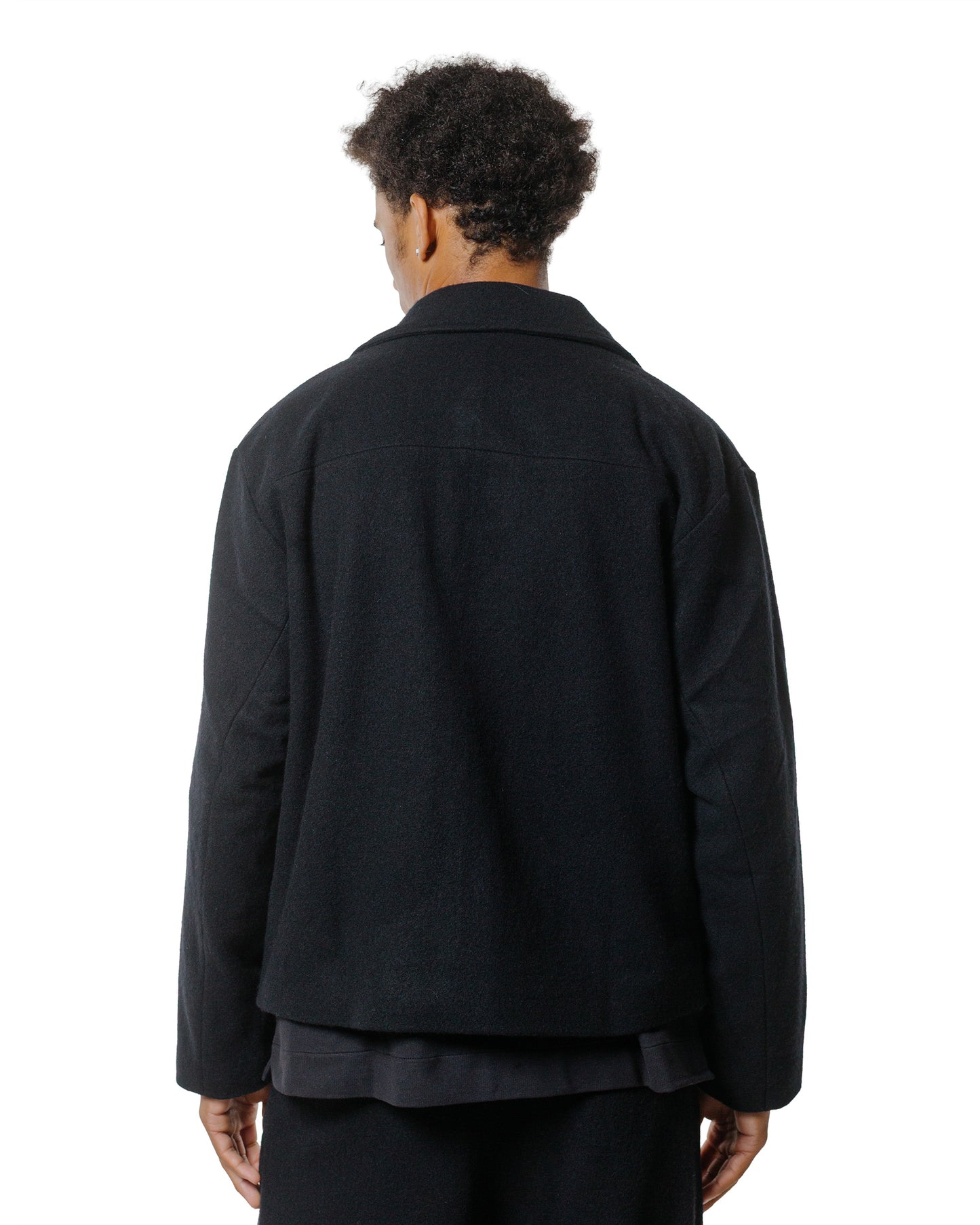 lost & found Arpenteur Arpenteur Lux J 120s Shaggy Wool Black
