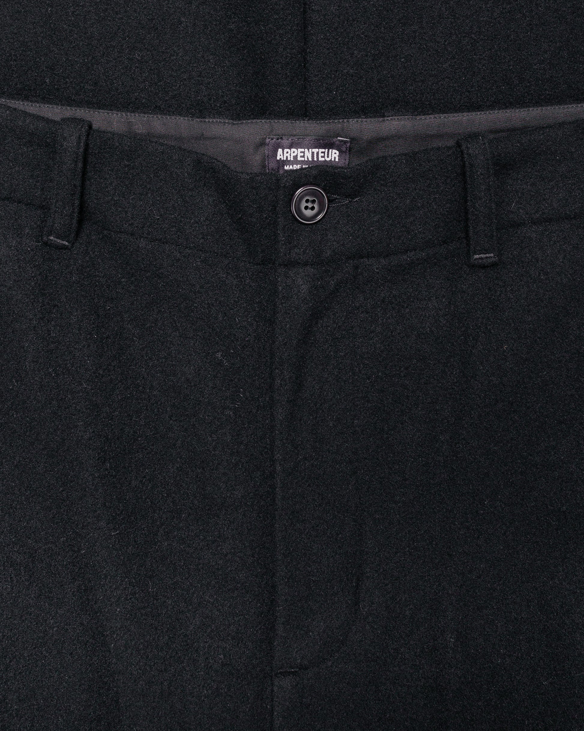 lost & found Arpenteur Arpenteur Lux P 120s Shaggy Wool Black