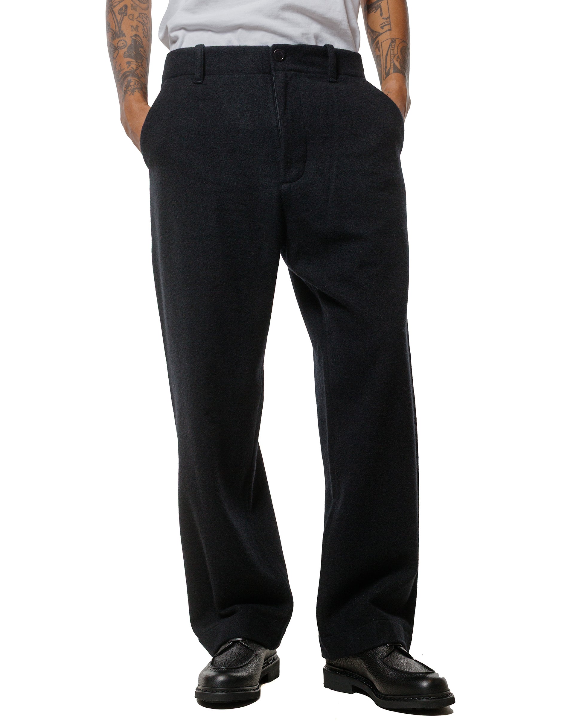 lost & found Arpenteur Arpenteur Lux P 120s Shaggy Wool Black