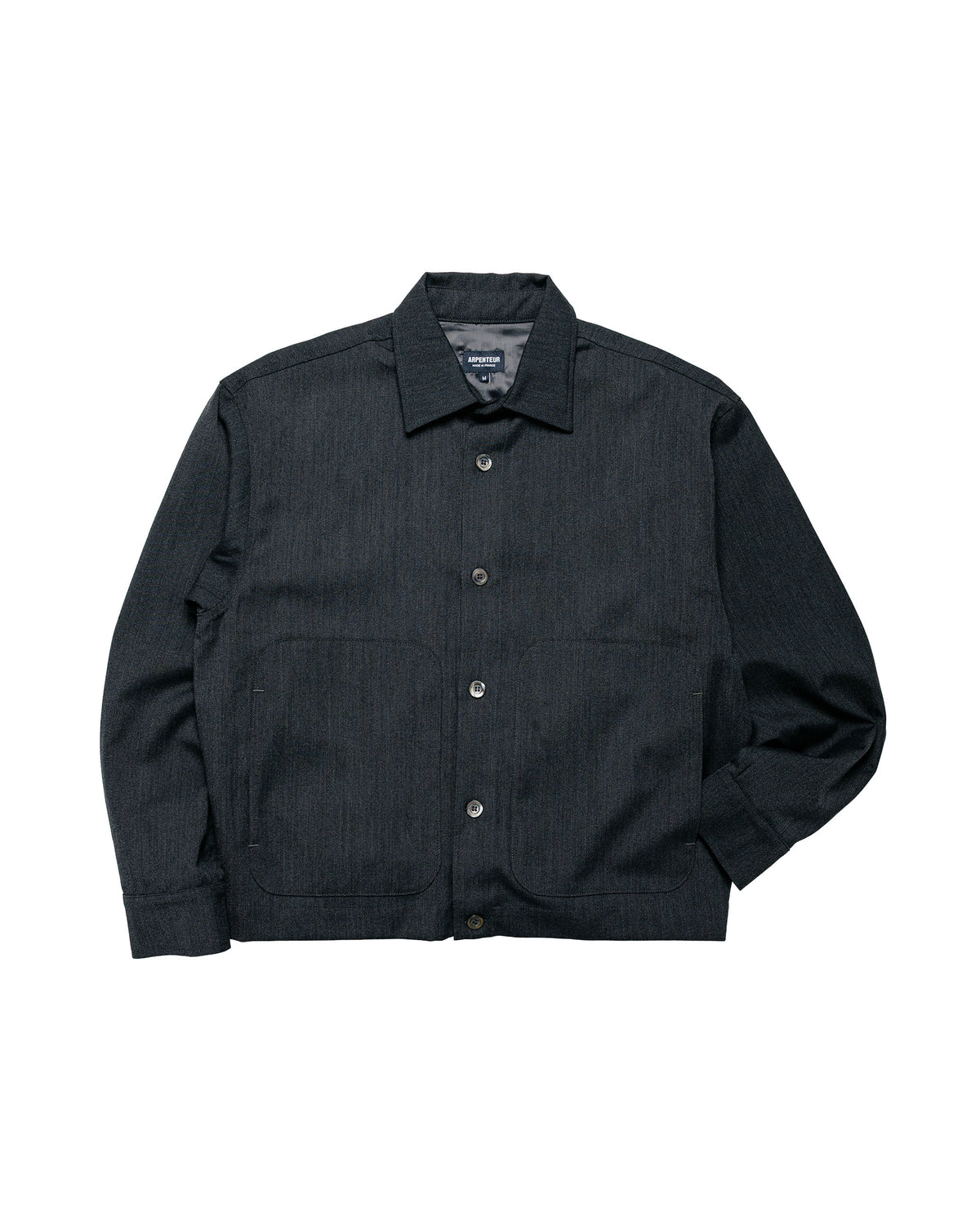 Arpenteur Sigma Wool Gabardine Charcoal