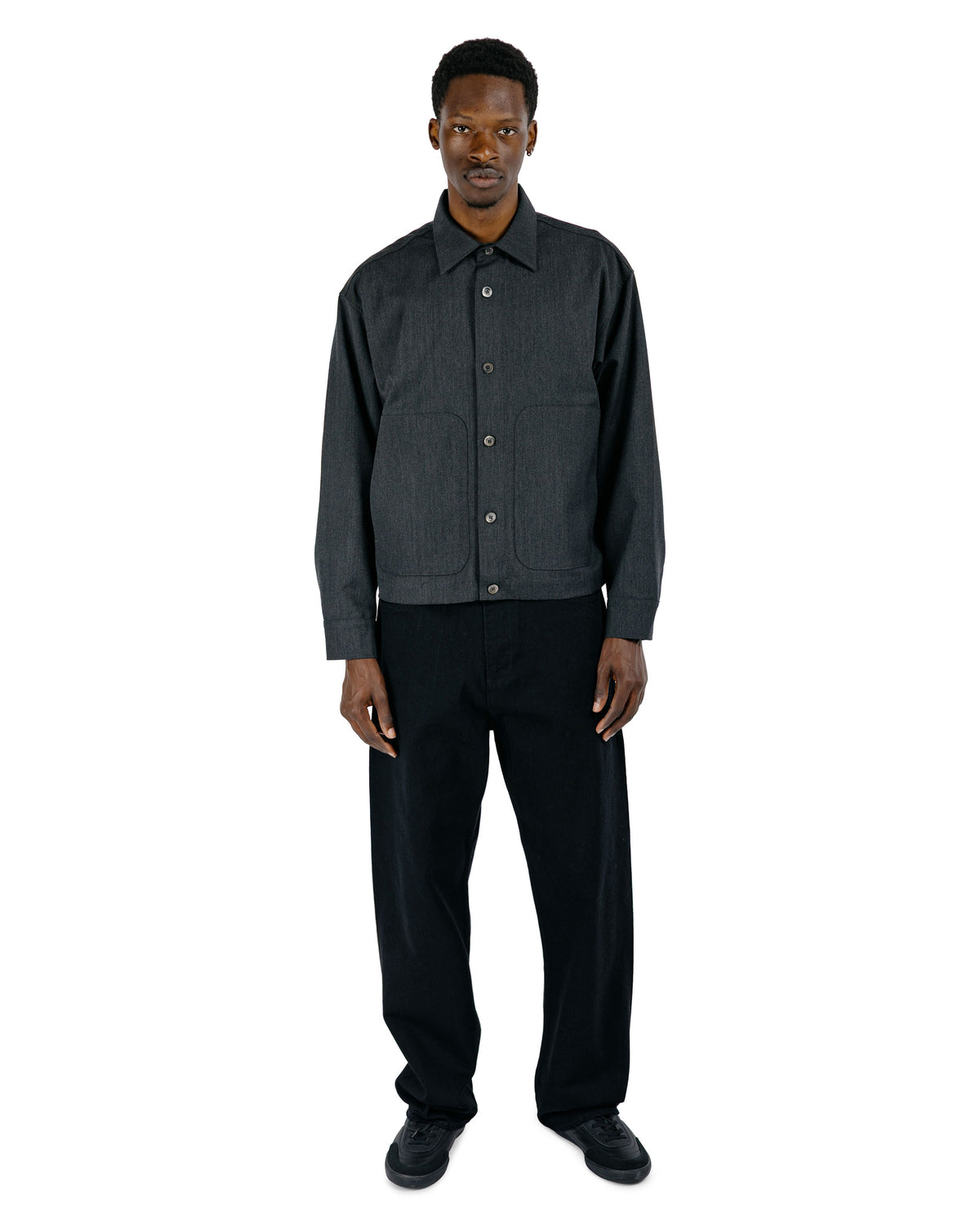 Arpenteur Sigma Wool Gabardine Charcoal