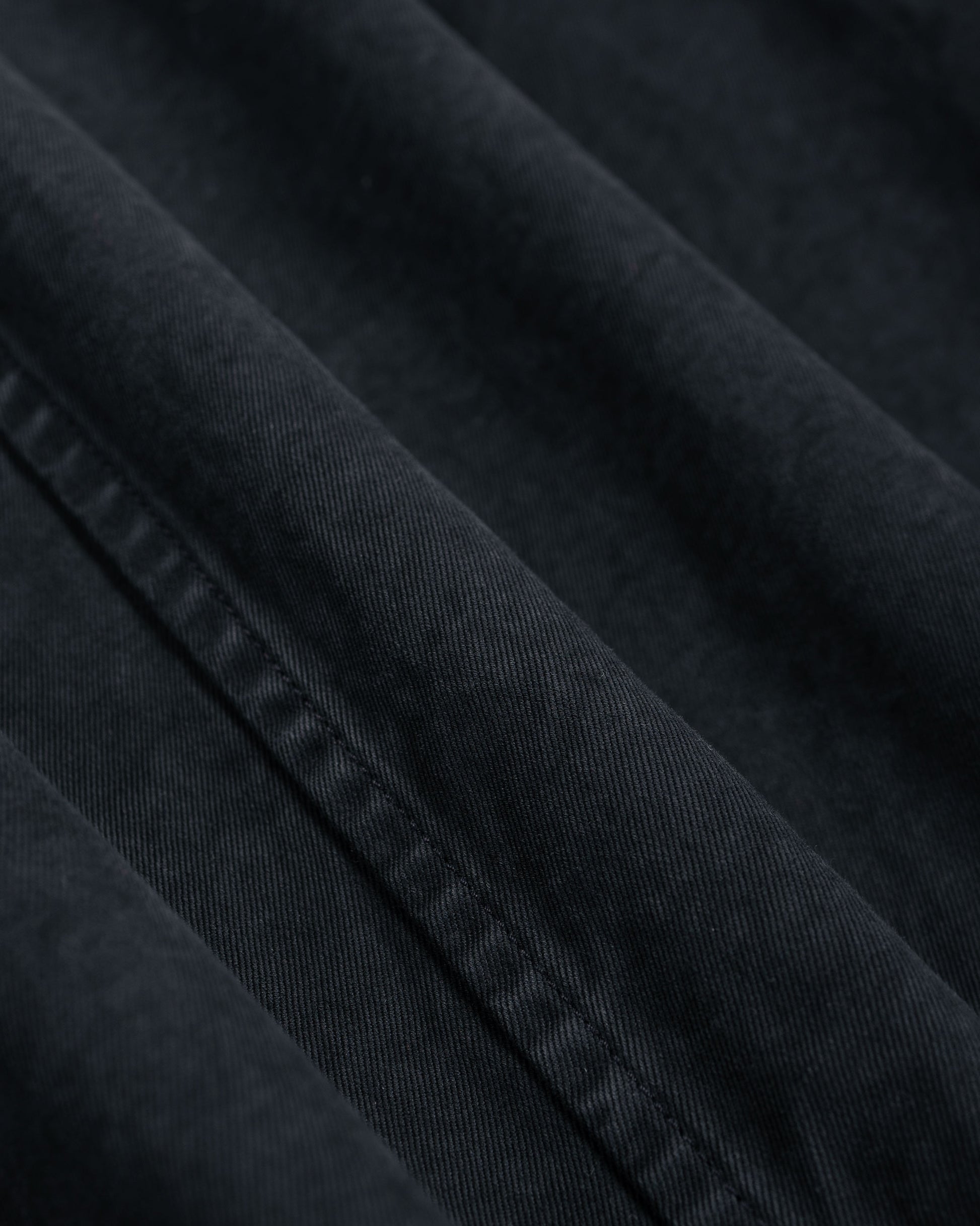 lost & found Auralee Auralee Garment Dyed Finx Light Chino Blouson Black