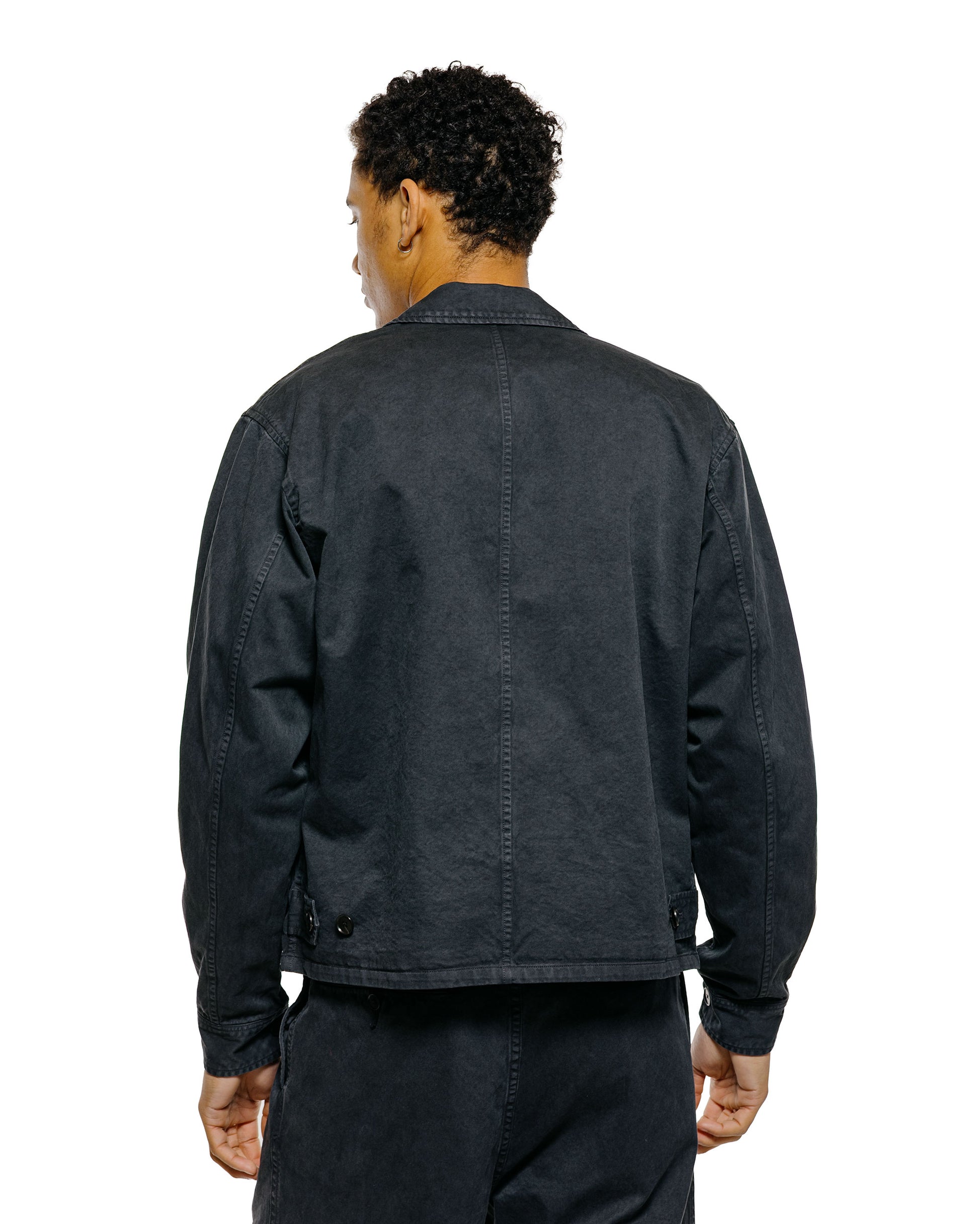 lost & found Auralee Auralee Garment Dyed Finx Light Chino Blouson Black