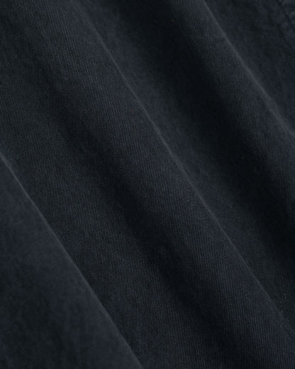 lost & found Auralee Auralee Garment Dyed Finx Light Chino One-Tuck Wide Pants Black