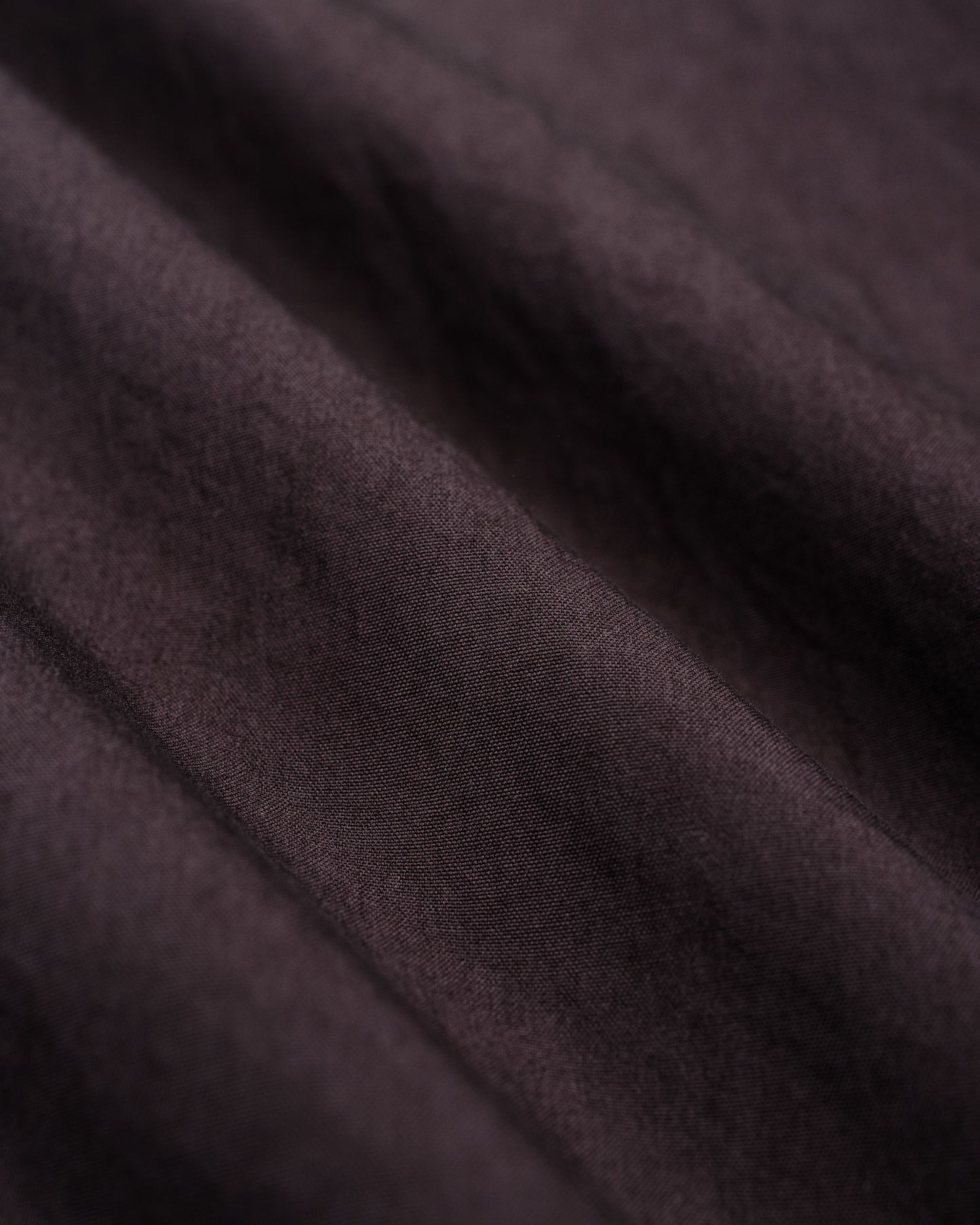 lost & found Auralee Auralee Garment Dyed Finx Shuttle Weather One-Tuck Slacks Dark Brown