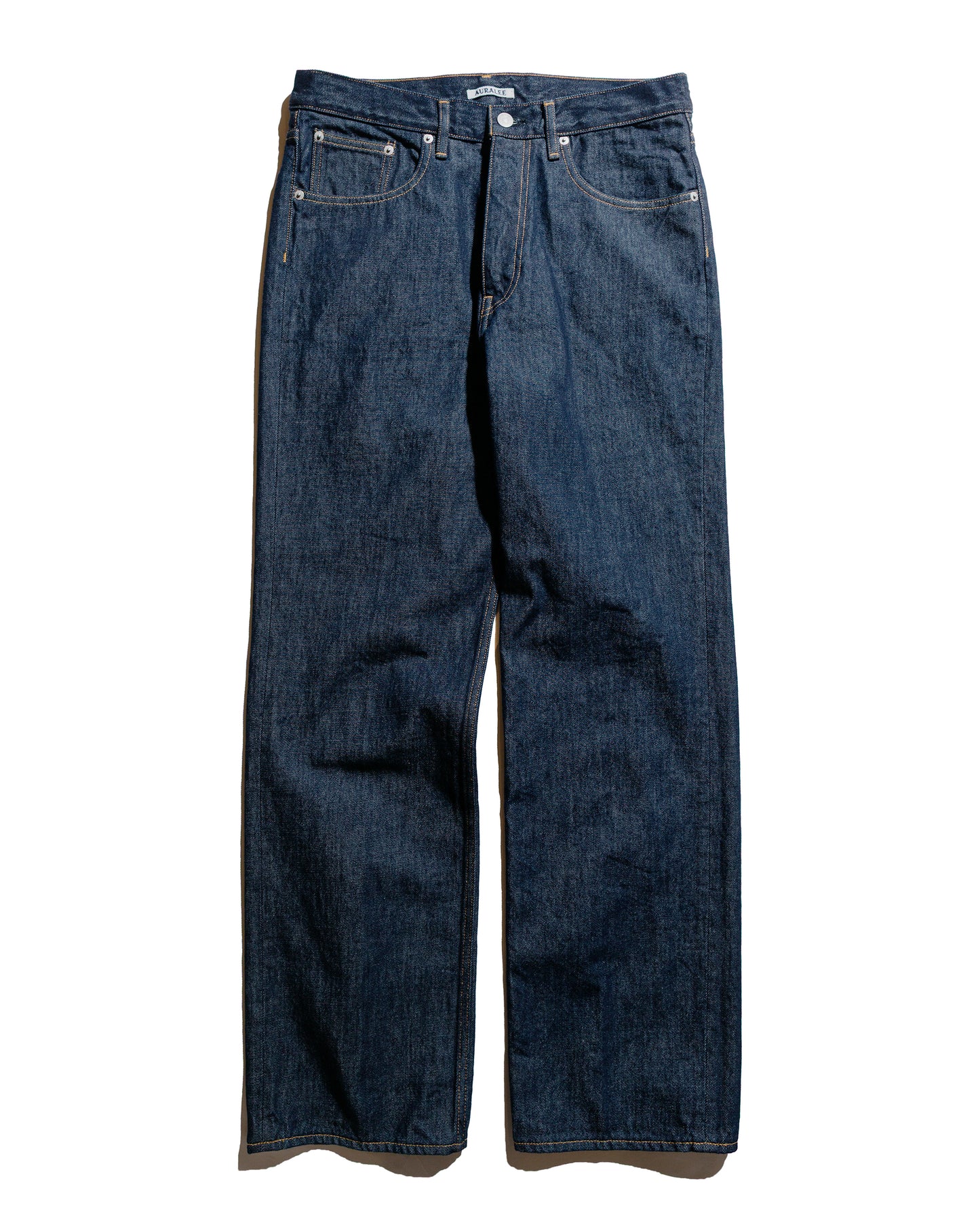 lost & found Auralee Auralee Hard Twist Denim 5P Pants Indigo